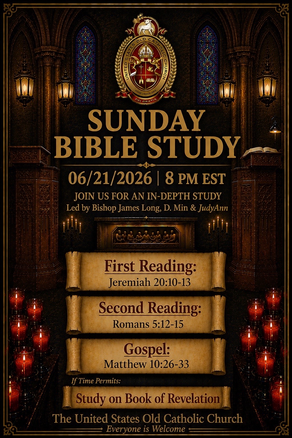@Bishop James Long, D. Min.