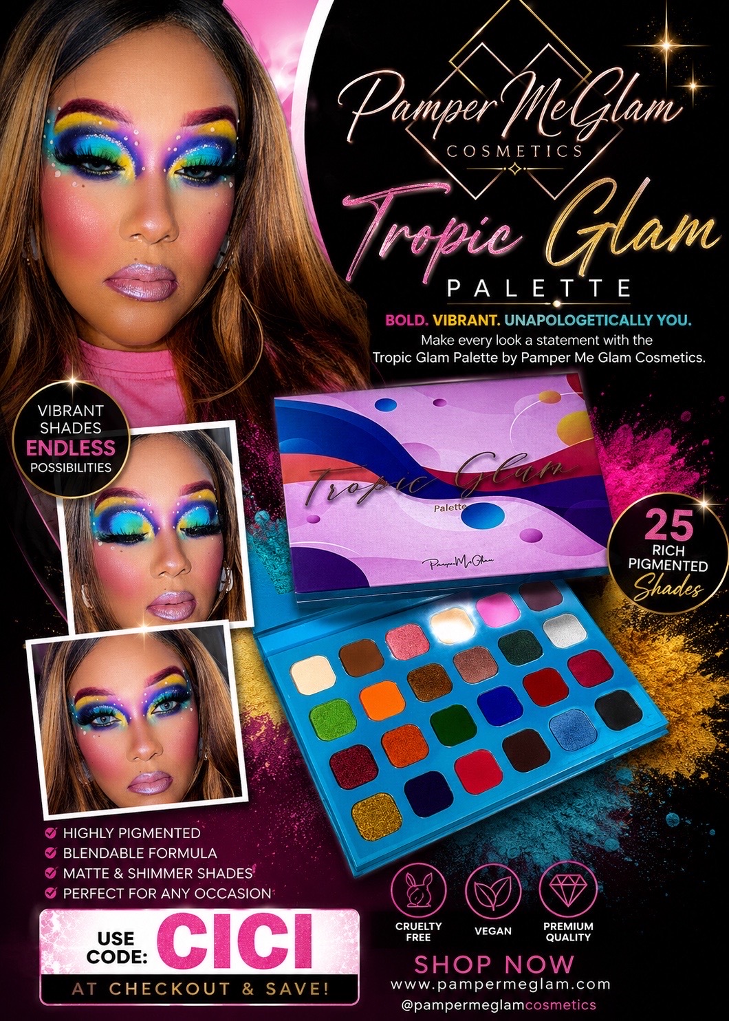 @PamperMeGlam Cosmetics