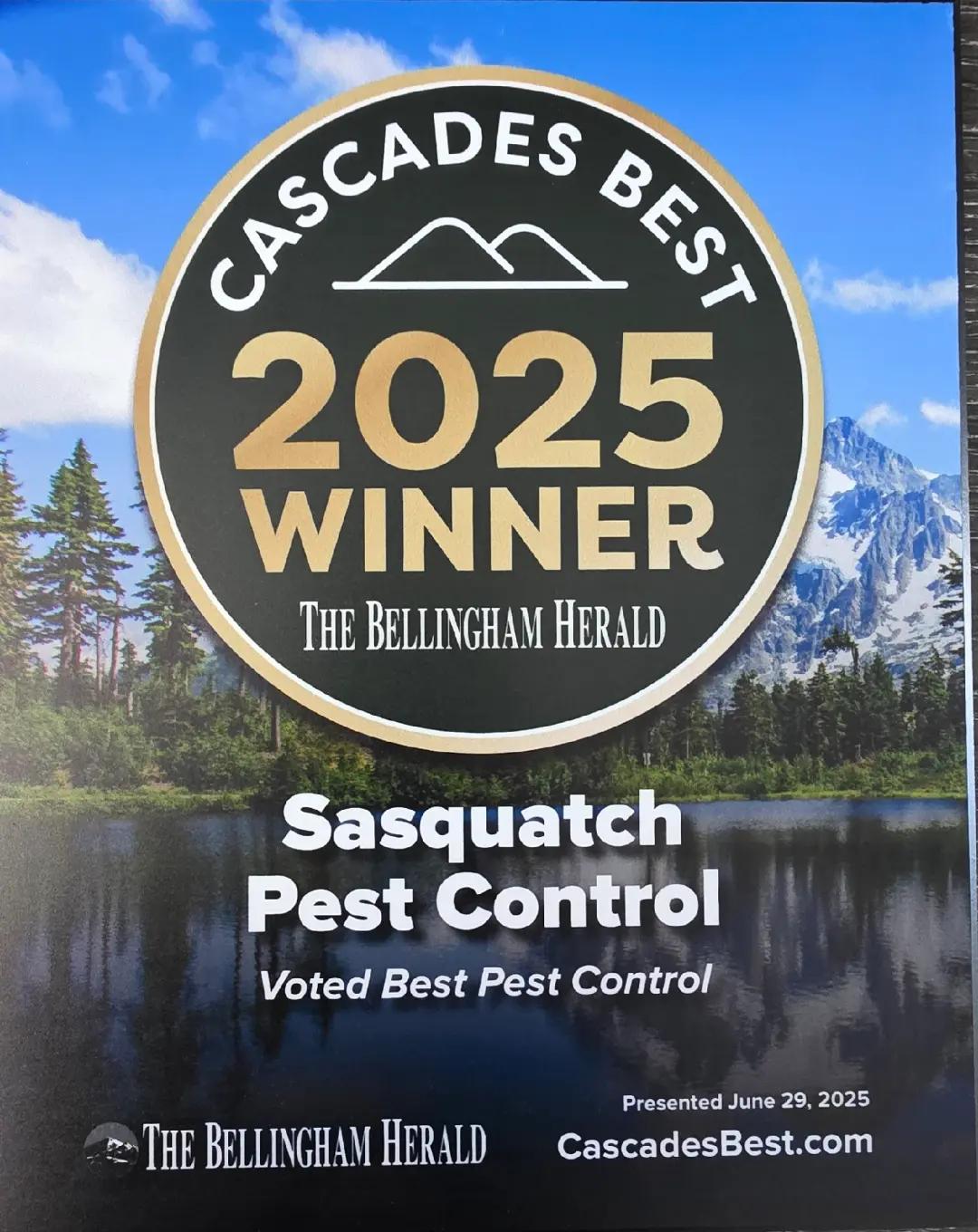 @Sasquatch Pest Control