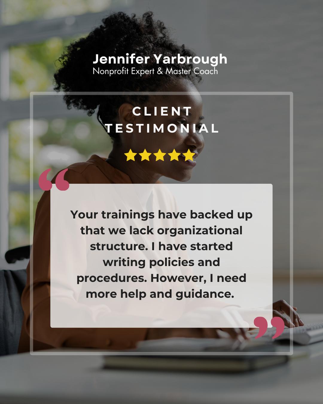 @Jen The Nonprofit Expert