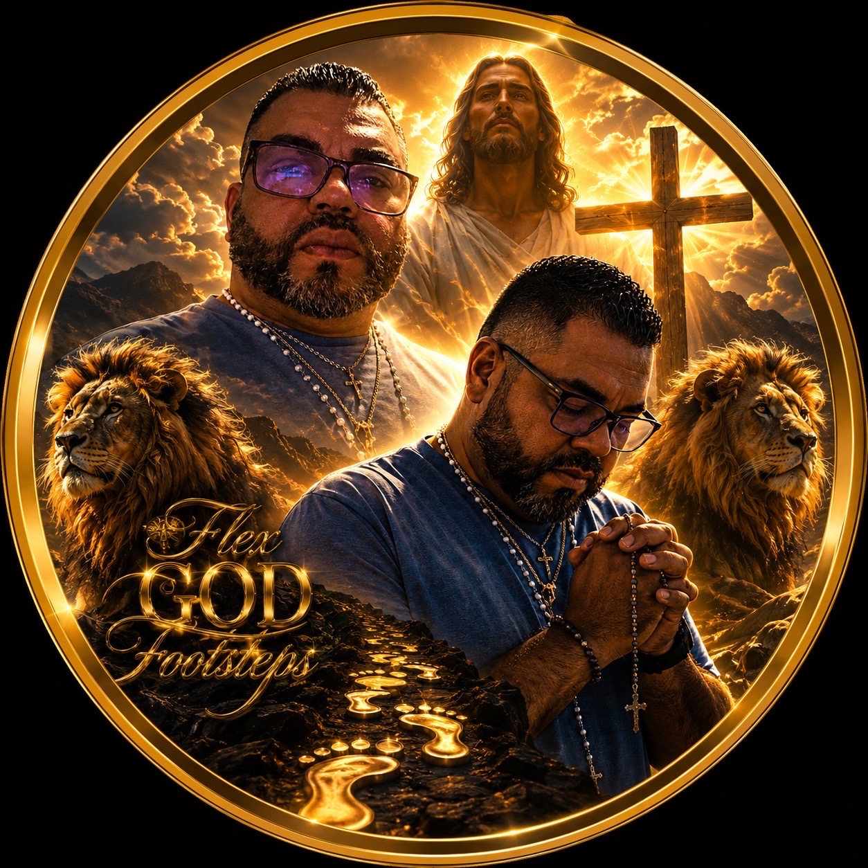 @Flex God&rsquo;s footsteps