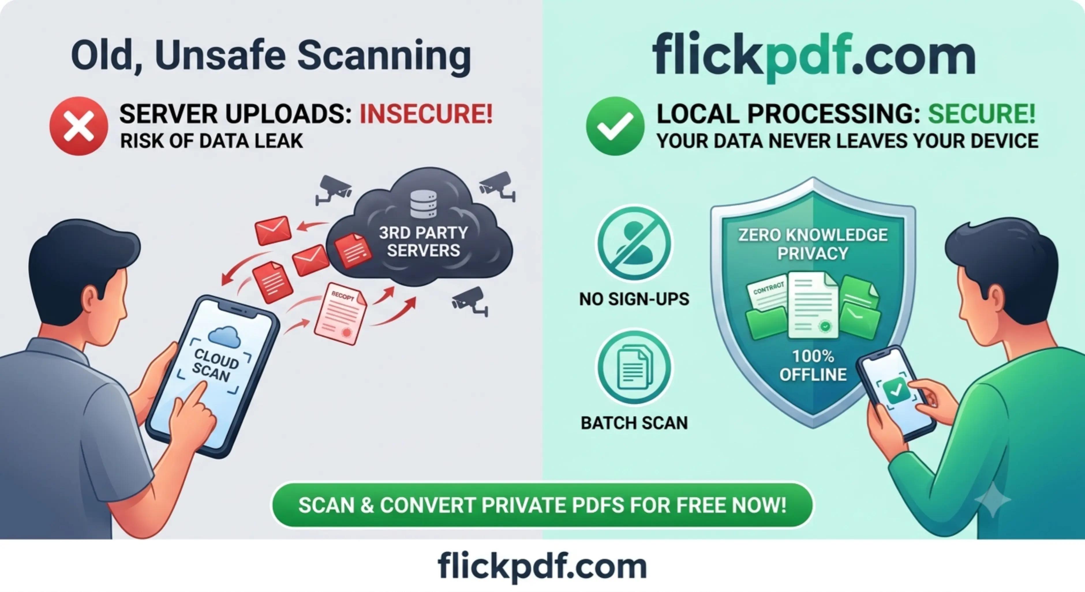 @FlickPDF | No-Cloud PDF Tool