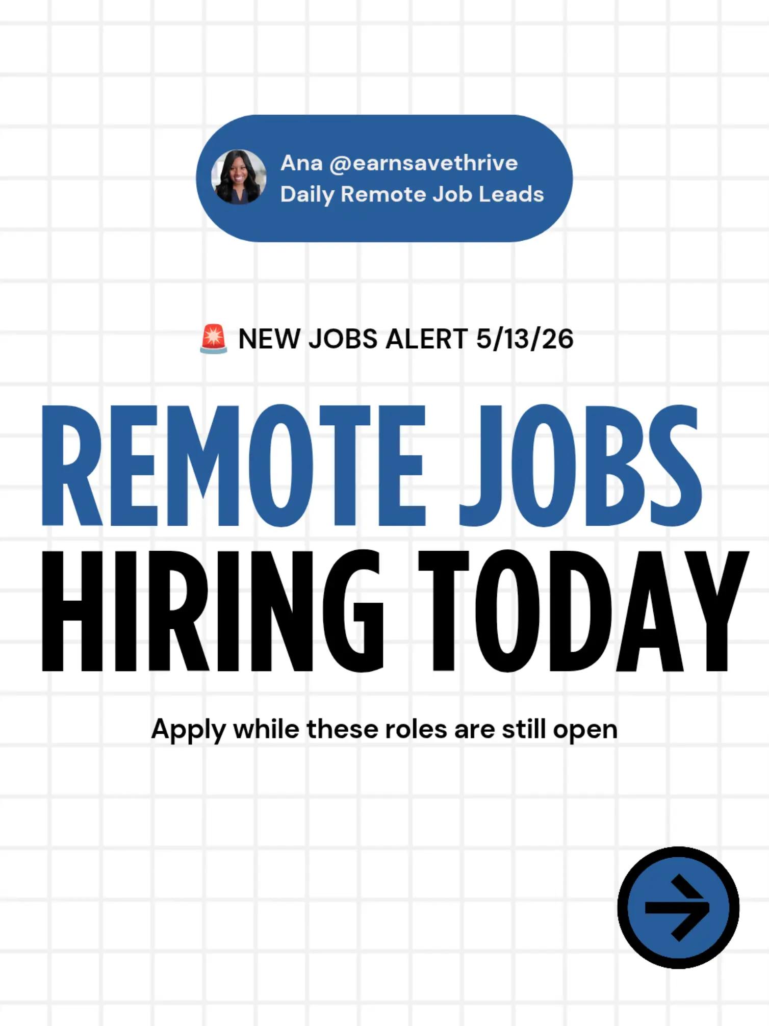 @Ana &bull; Remote Jobs