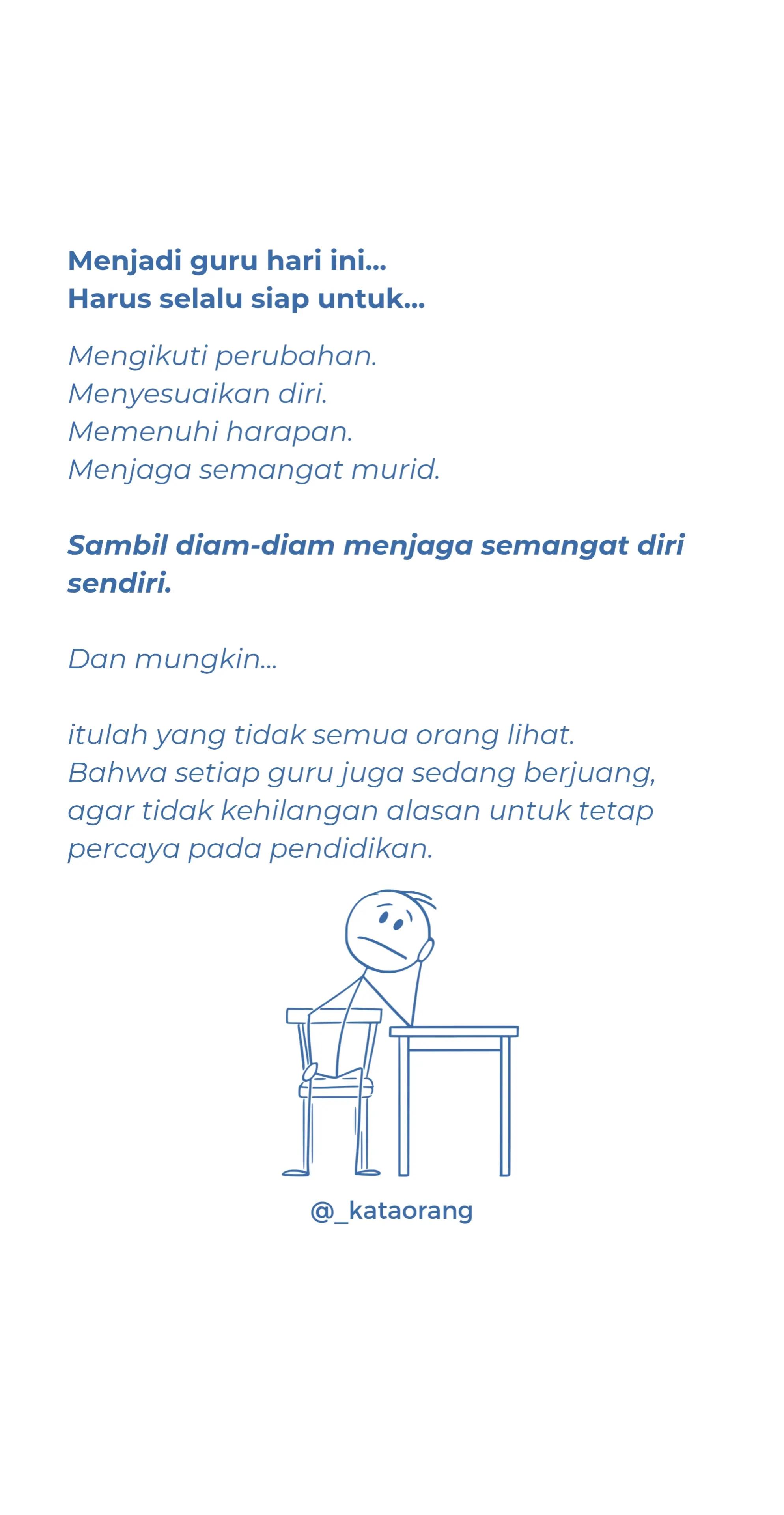 @Kata Orang