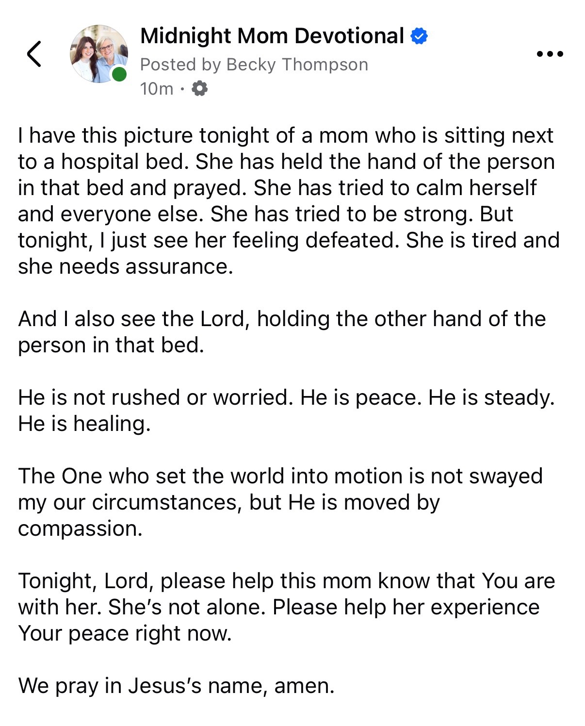@Midnight Mom Devotional