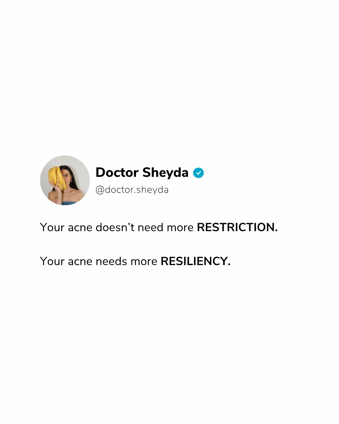@Doctor Sheyda | Acne Expert
