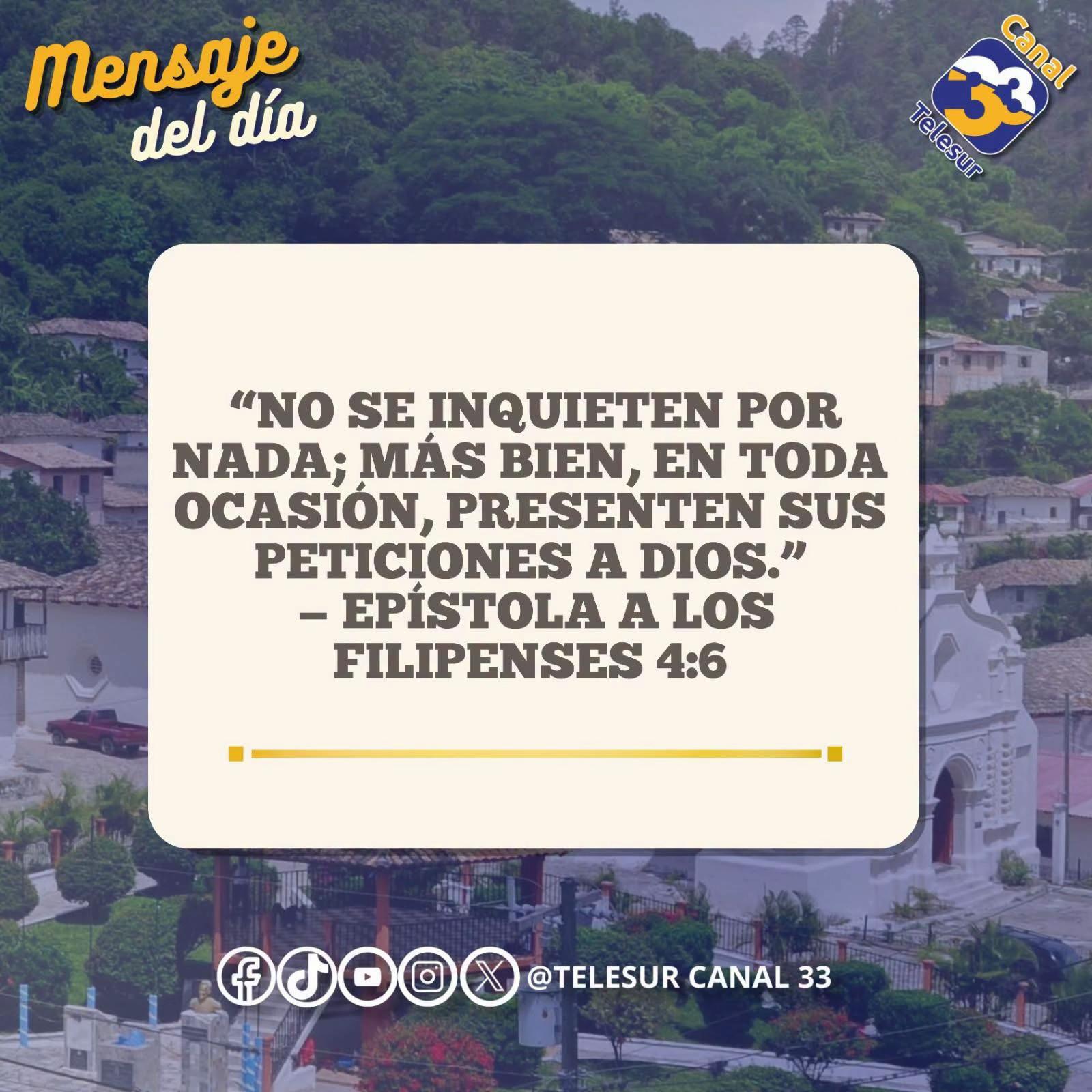 @Telesur Canal 33