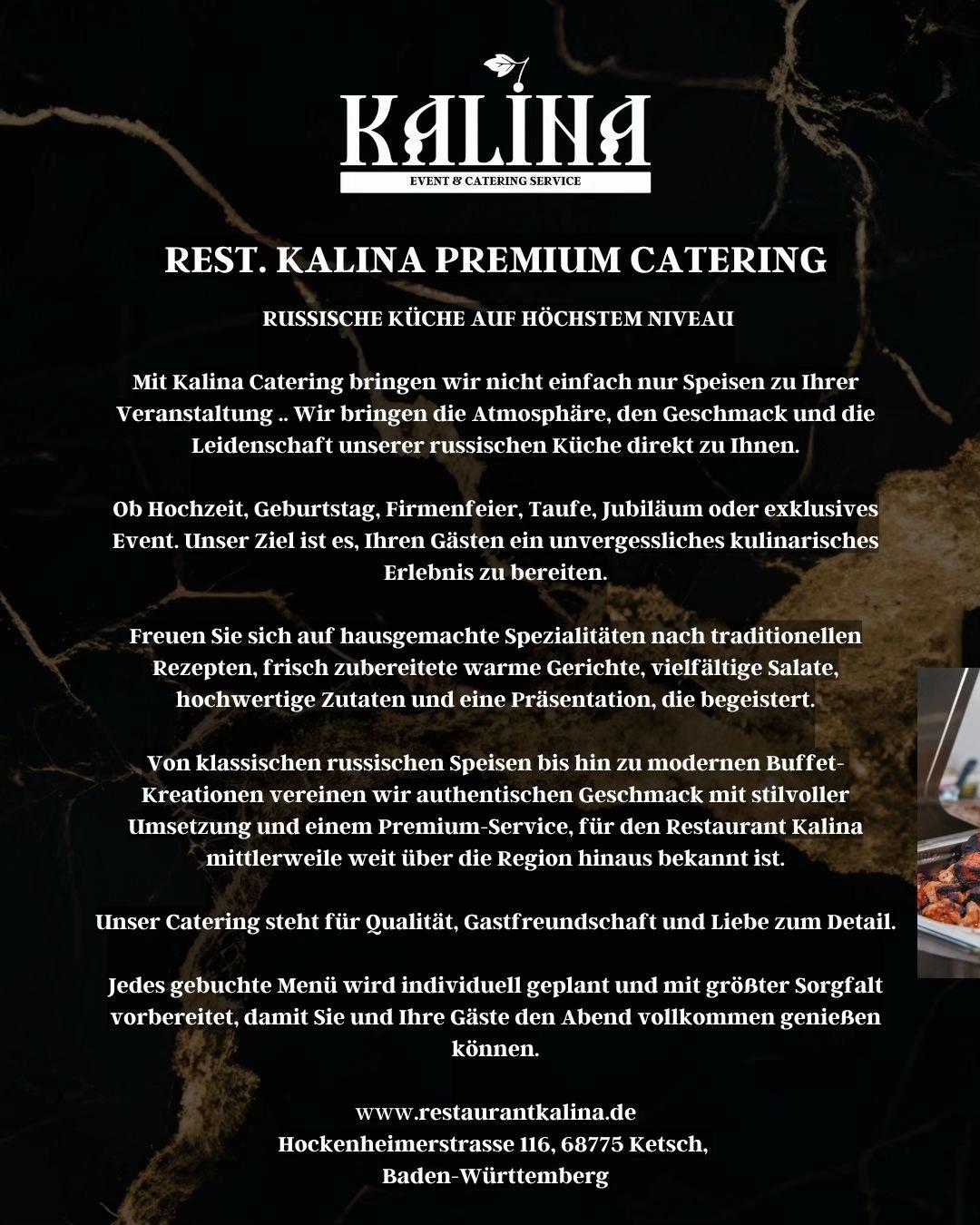 @RESTAURANT KALINA KETSCH