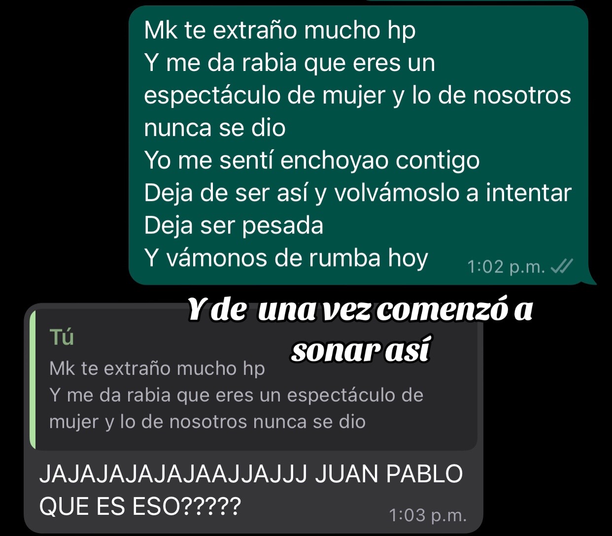 @Juan Pablo De Oro