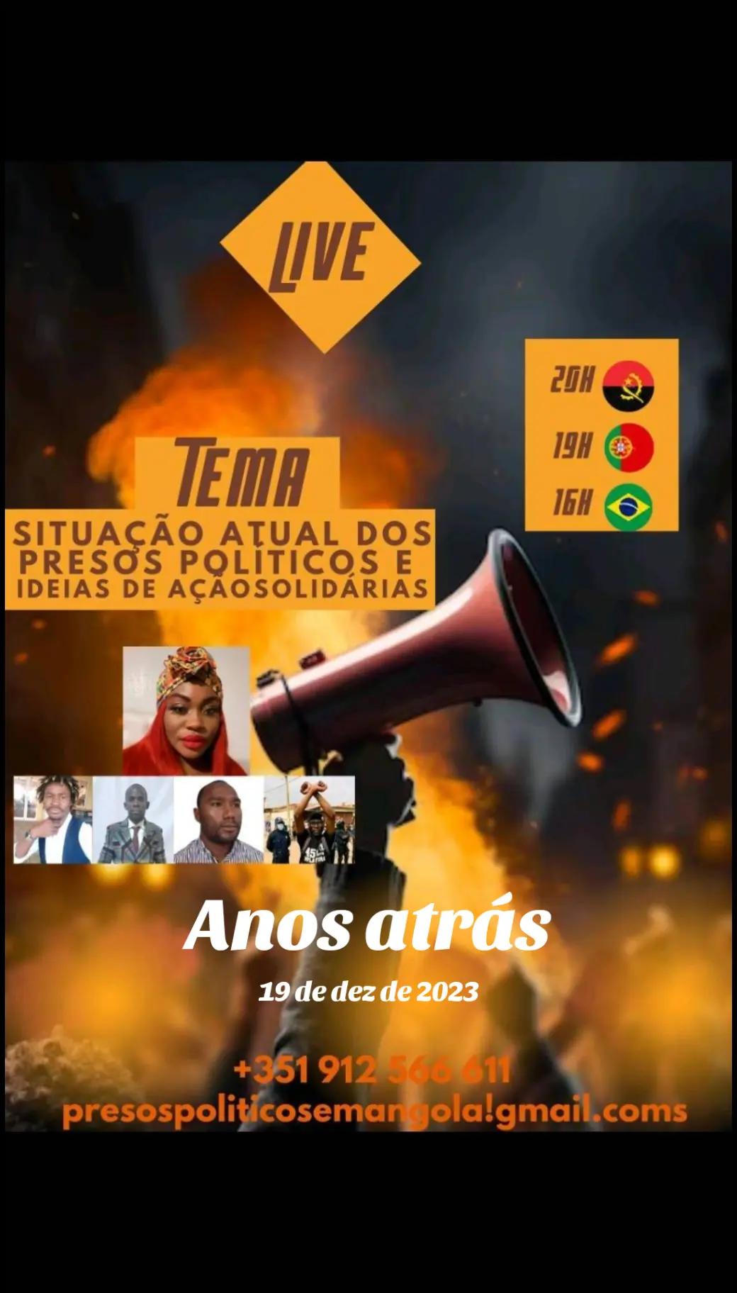 @Presos Pol&iacute;ticos em Angola