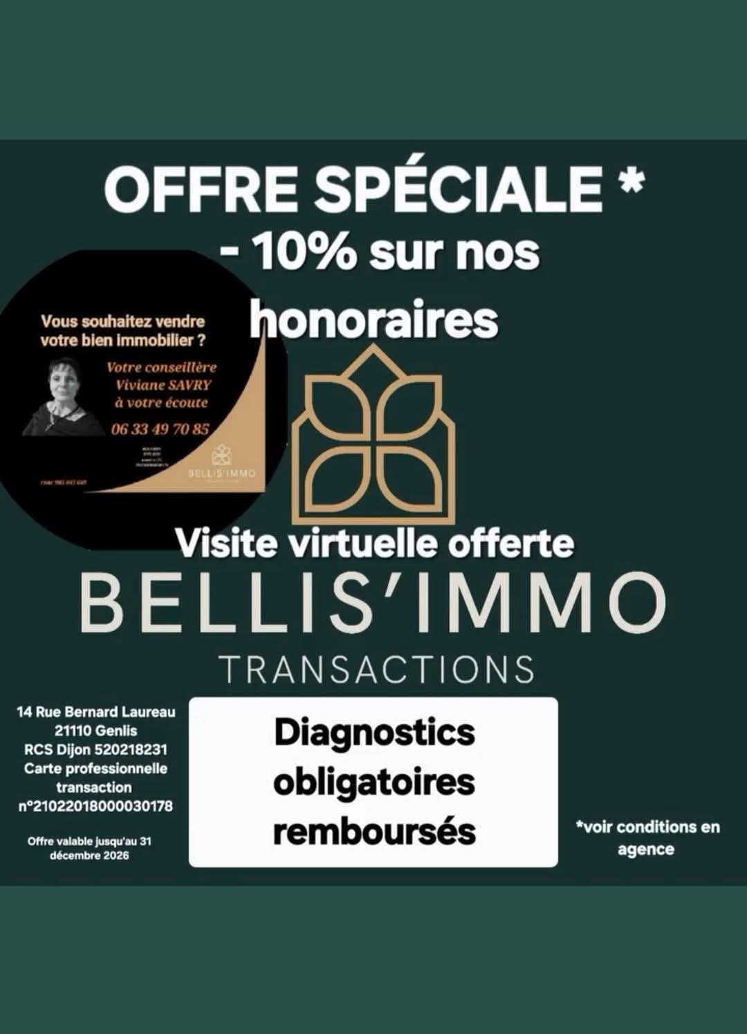 @Viviane Savry Bellis'immo