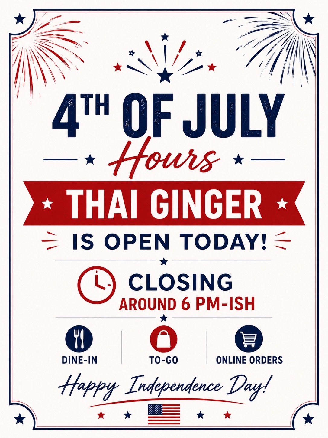 @Thai Ginger Restaurant WA