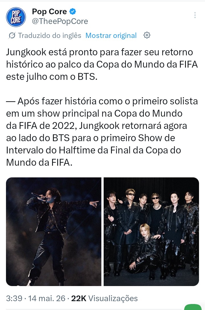 @informações do k-pop