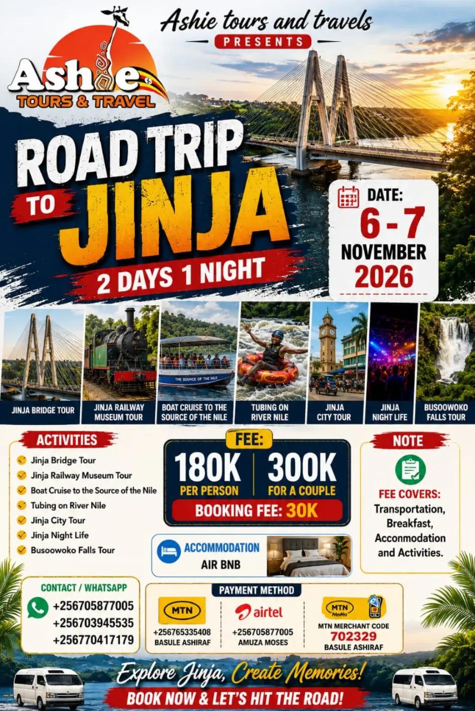 @ÀSHIE TOURS & TRAVEL✈️🇺🇬🇷🇼