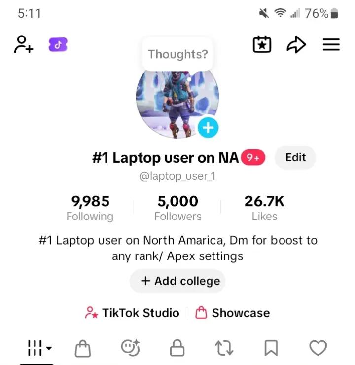 @#1 Laptop user on NA