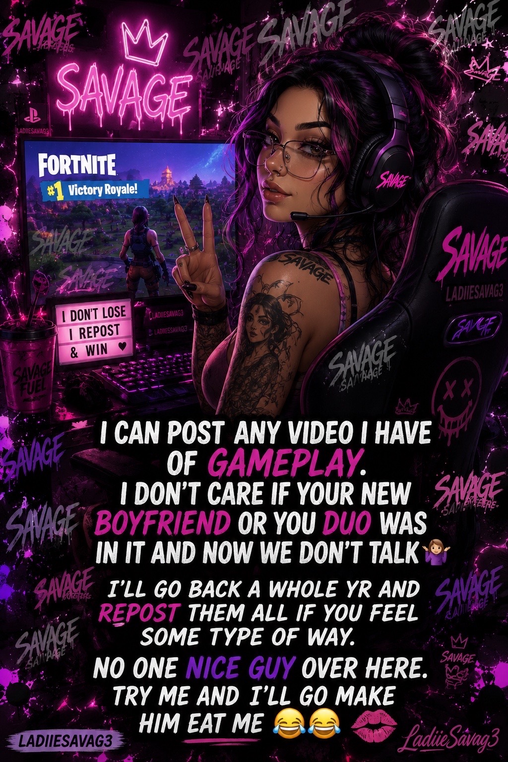@🇵🇷🎤Ladiiesavag3 🎮🎧