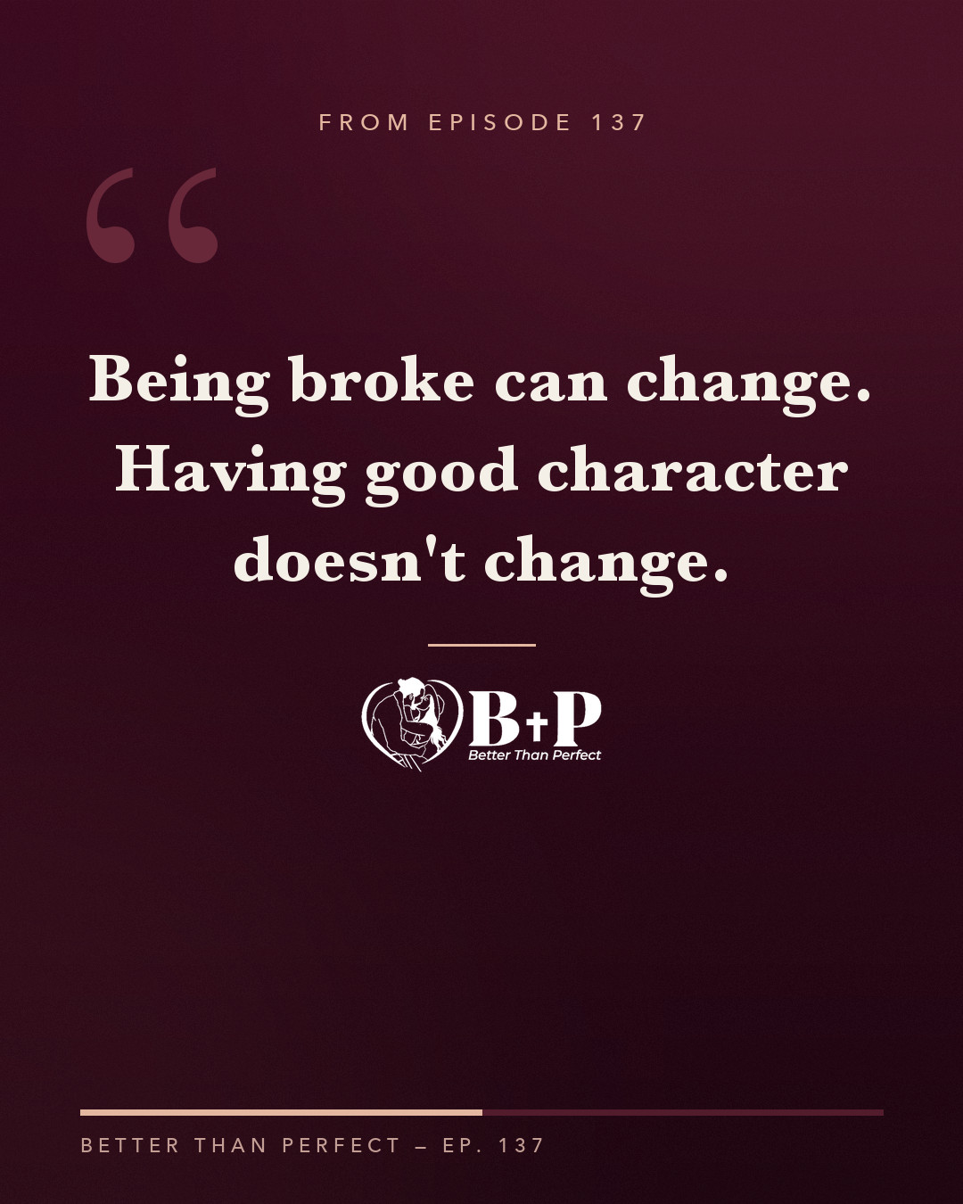 @Better Than Perfect Podcast