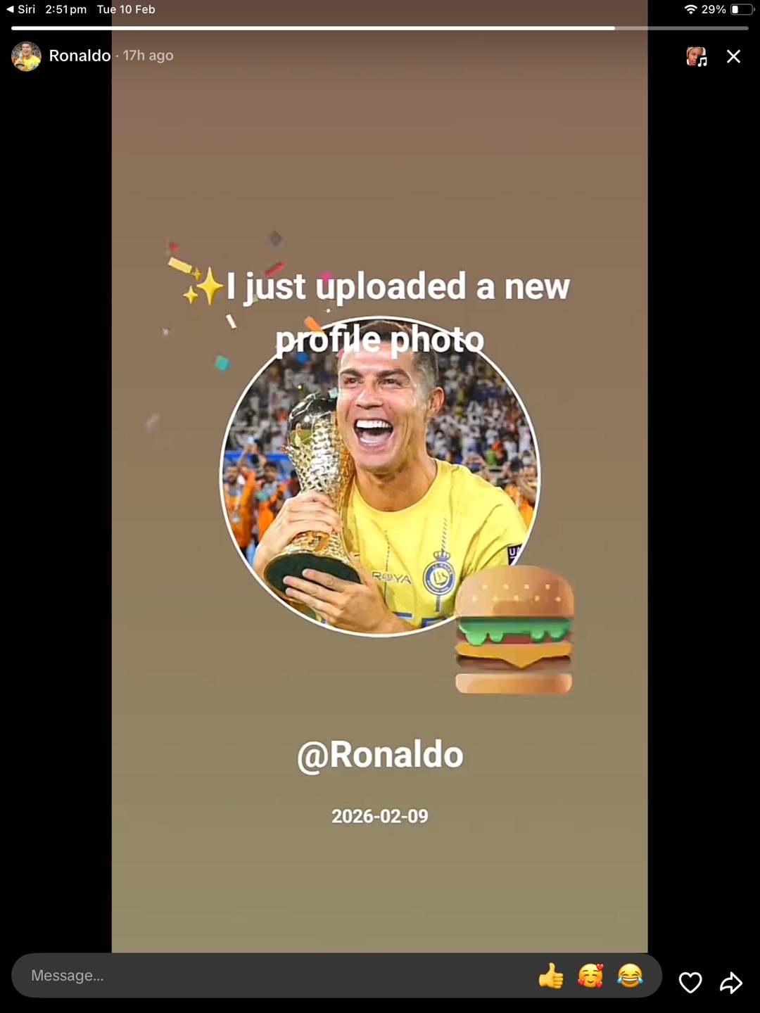 @Cristiano Ronaldo