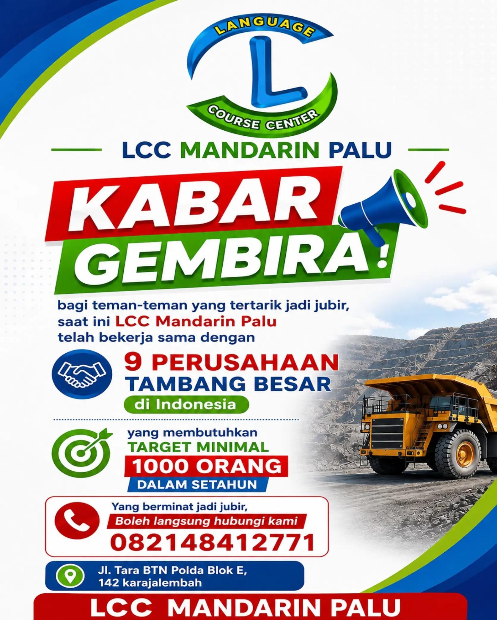 @LCC MANDARIN PALU