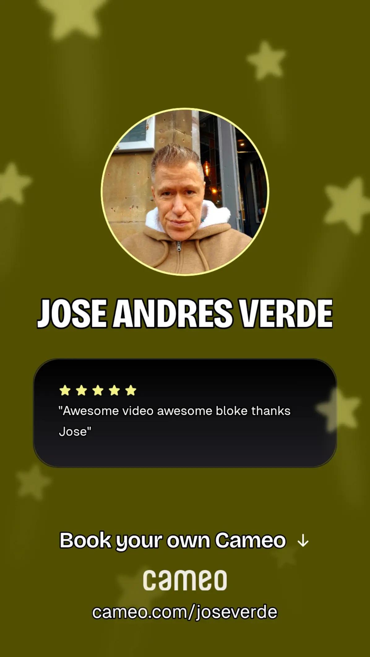@Jose Andres Verde