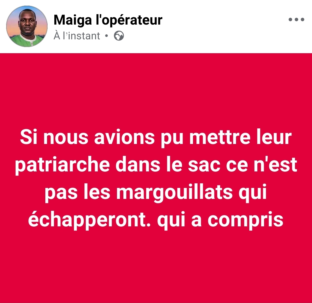 @Maiga l'opérateur