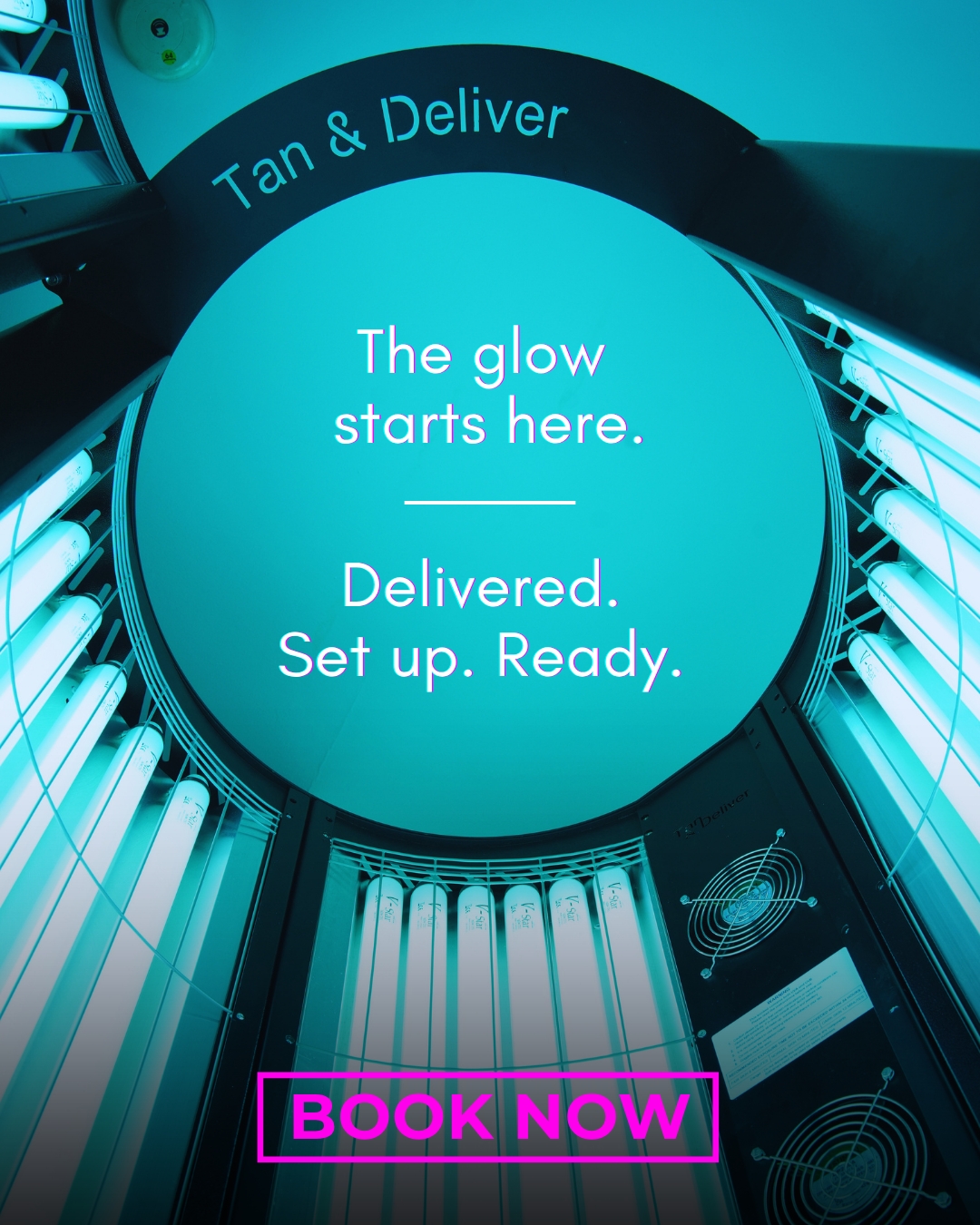 @Tan & Deliver Home Hire Sunbed