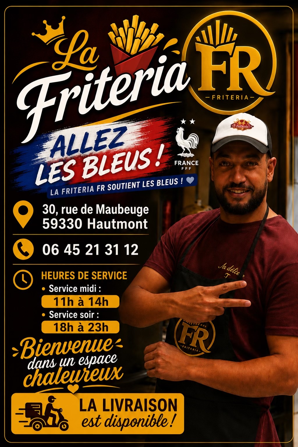 @￼&ensp;la Friteria