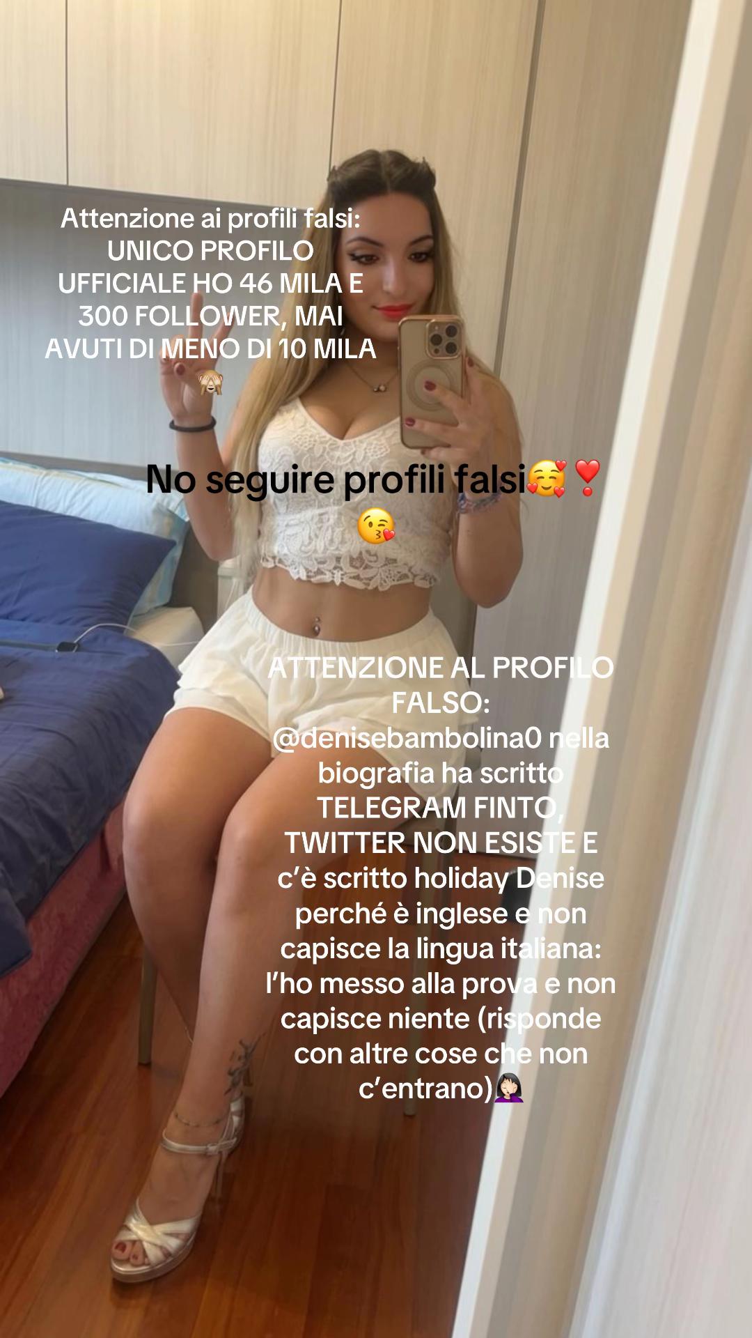 @L&rsquo;unica Denise Nicole vera😘❣️