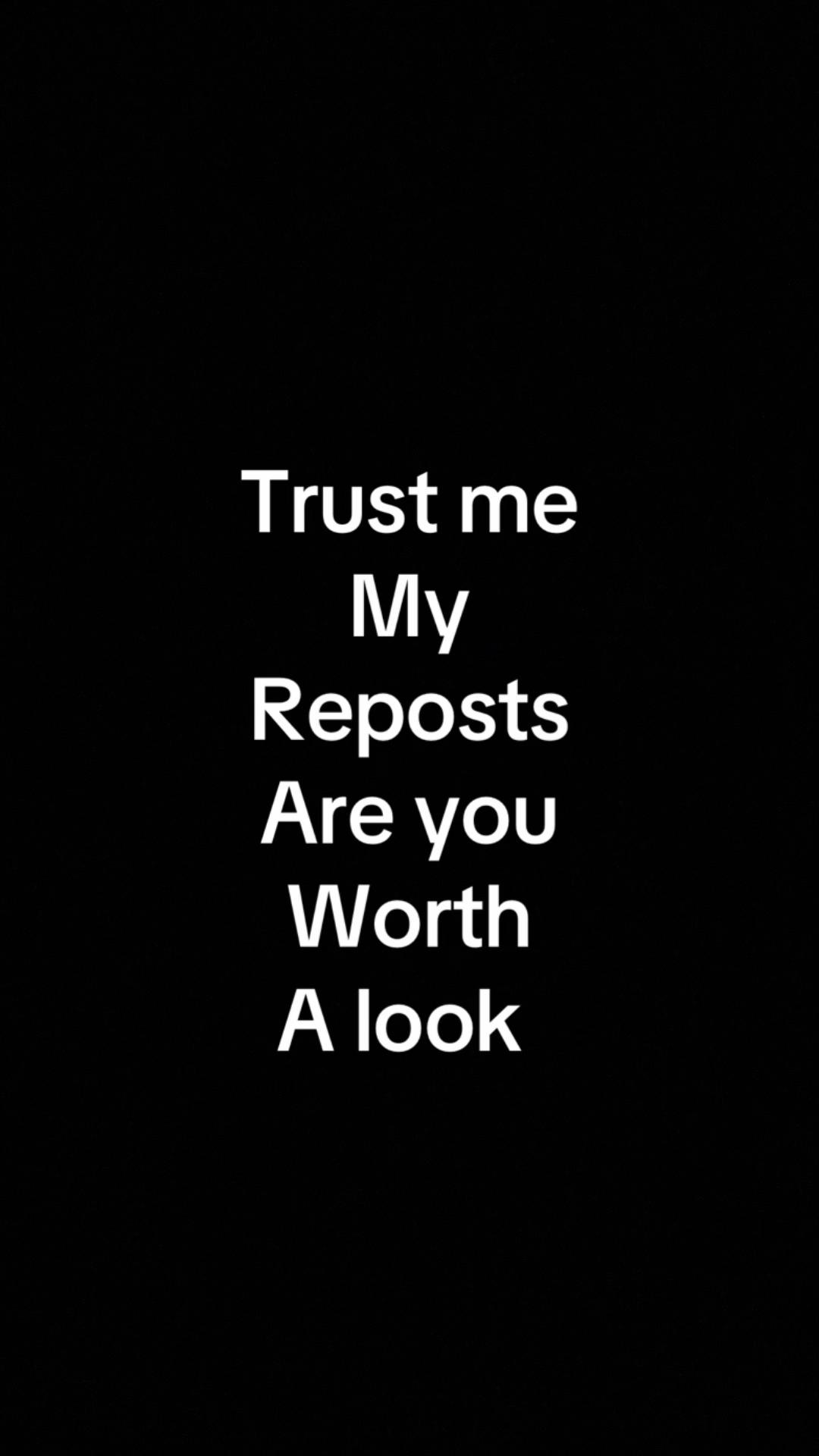 @Don’t check my reposts