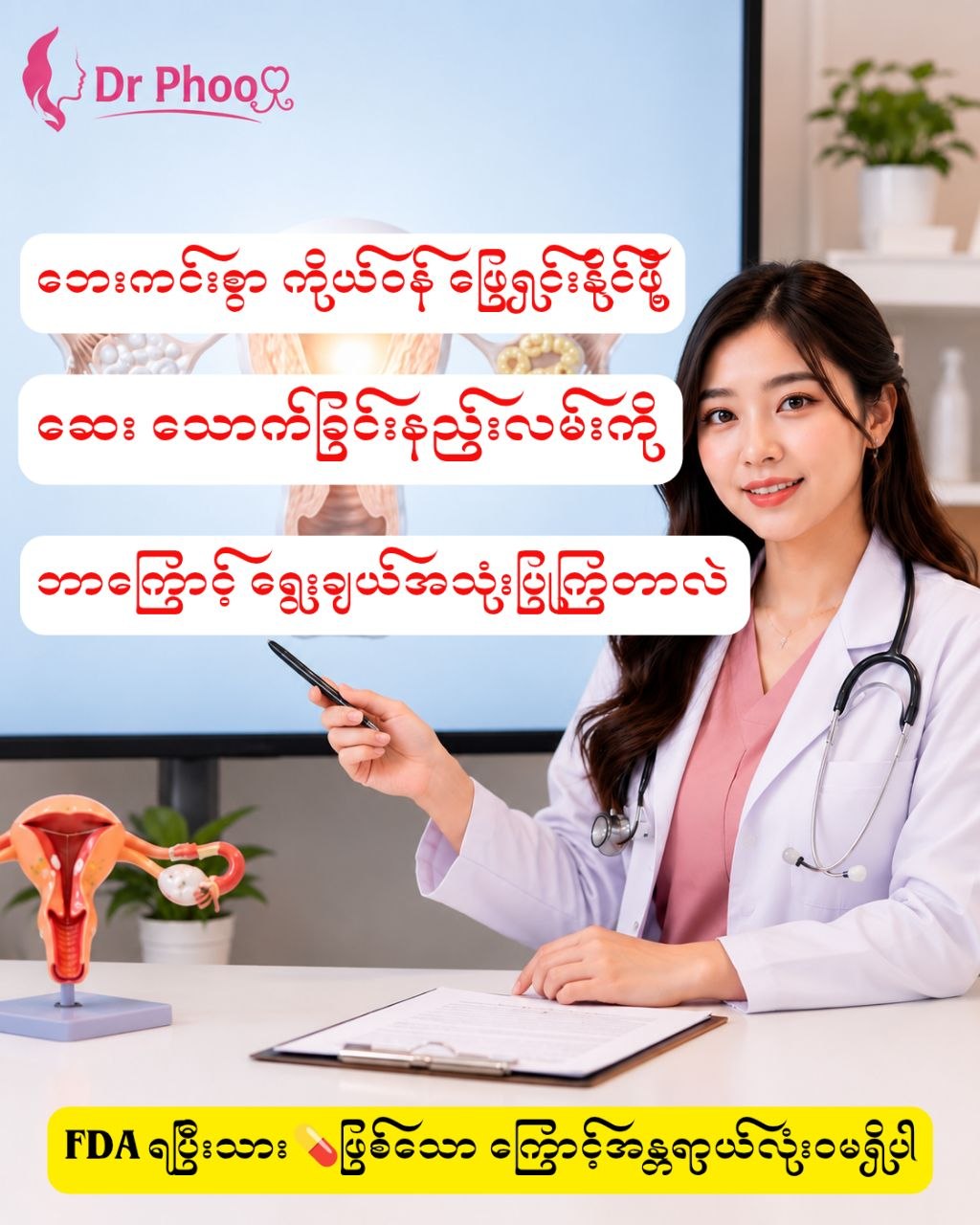@Dr Phoo အာမခံကိုယ်ဝန် ဖျက်ဆေး