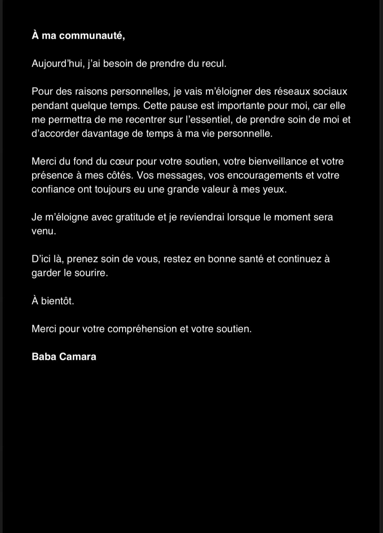 @Baba M'bappe Camara