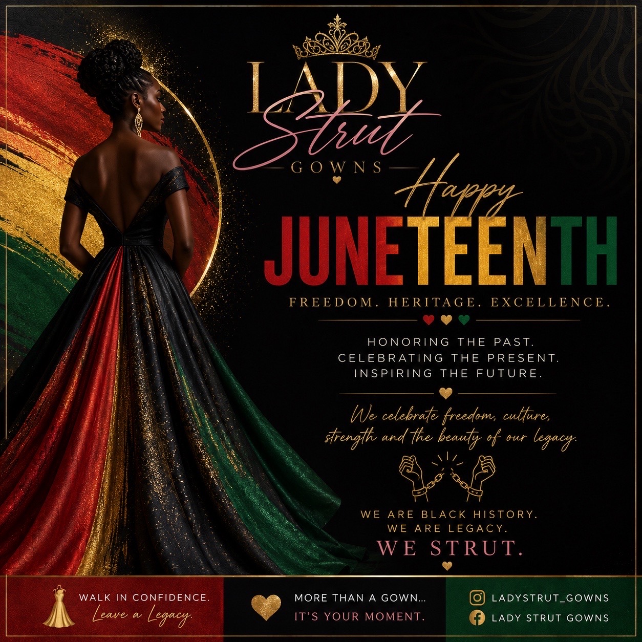 @LadyStrutGowns