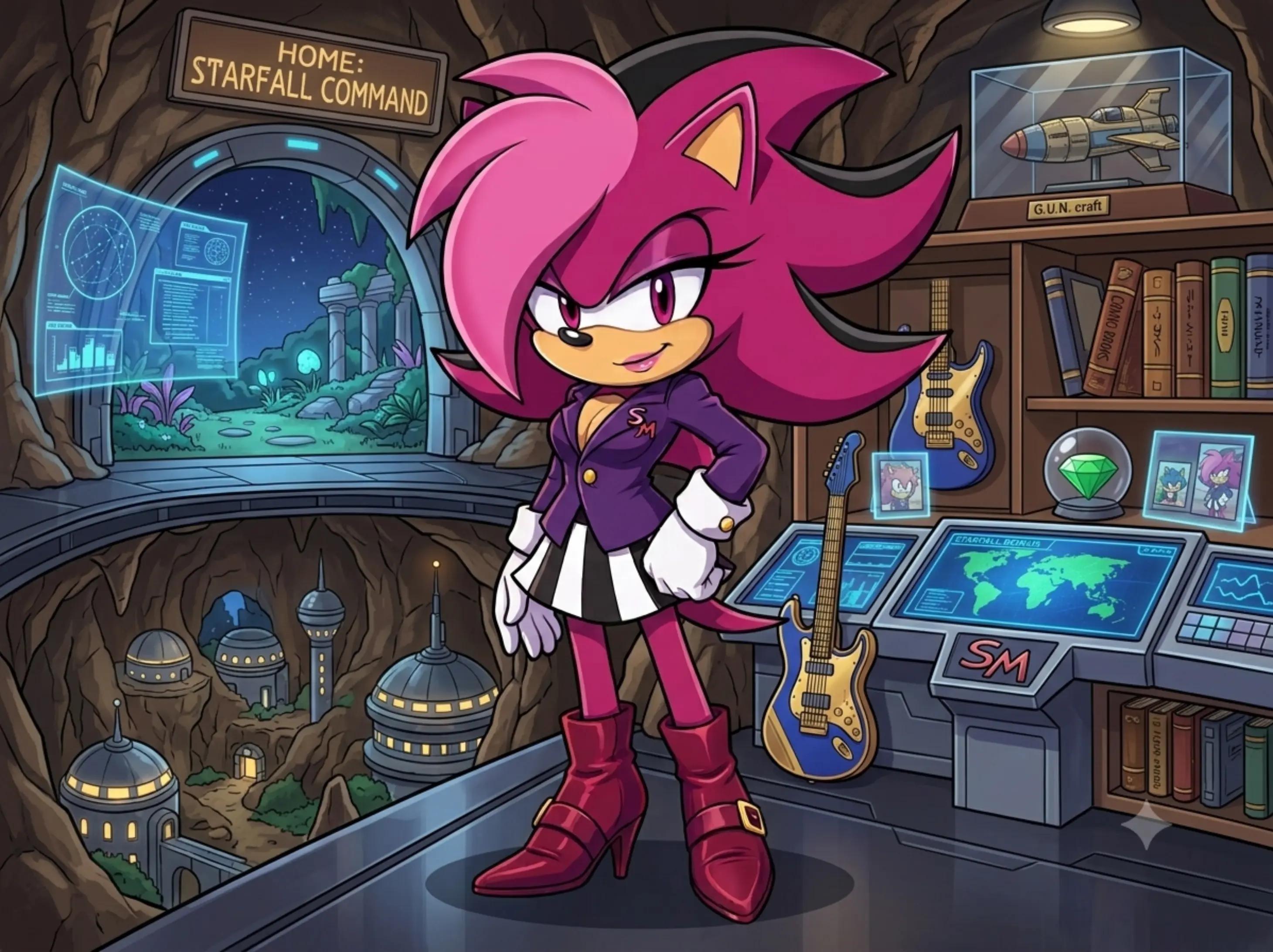 @King Rebel Sonic Hedgehog