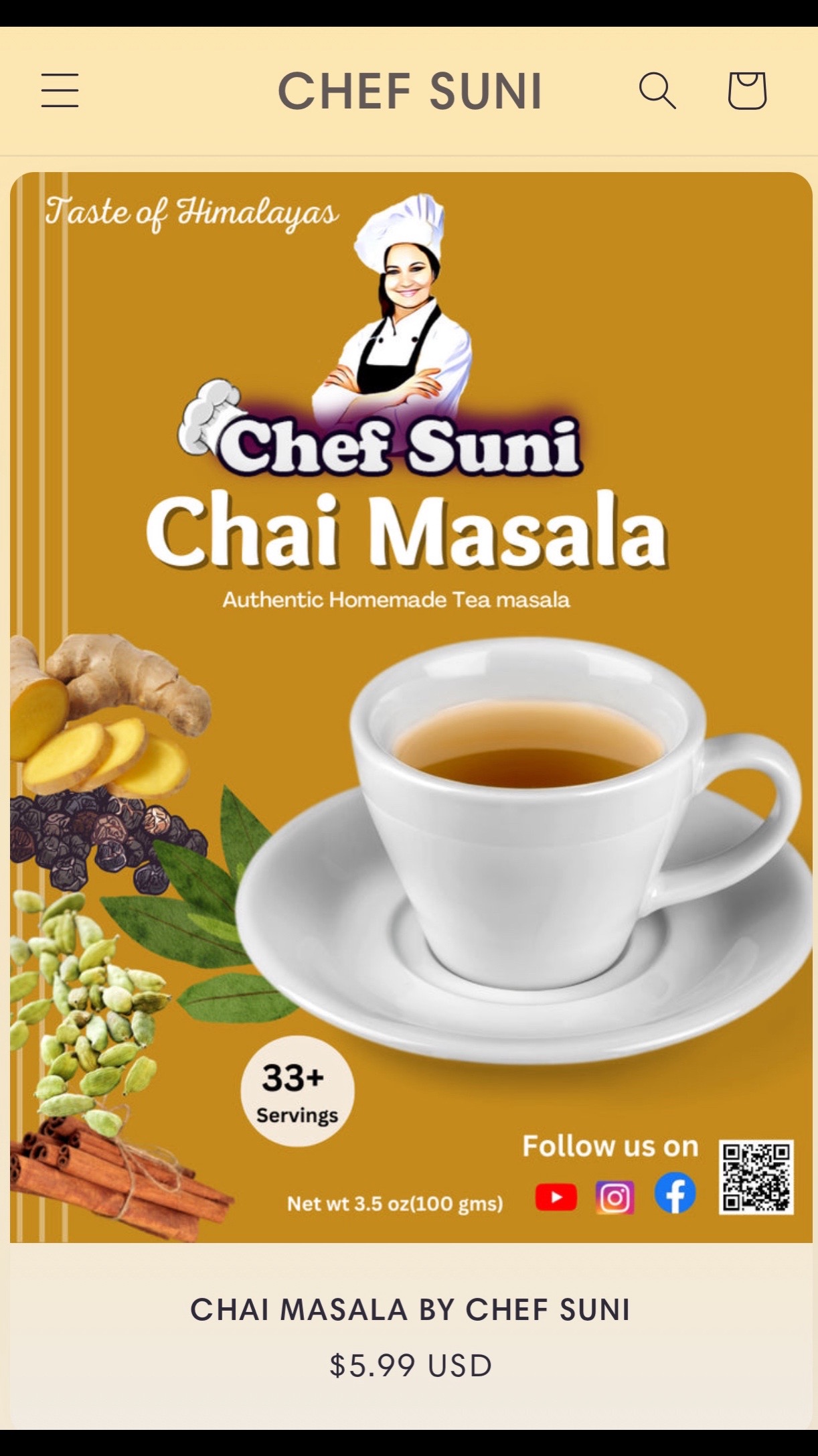 @Chef Suni