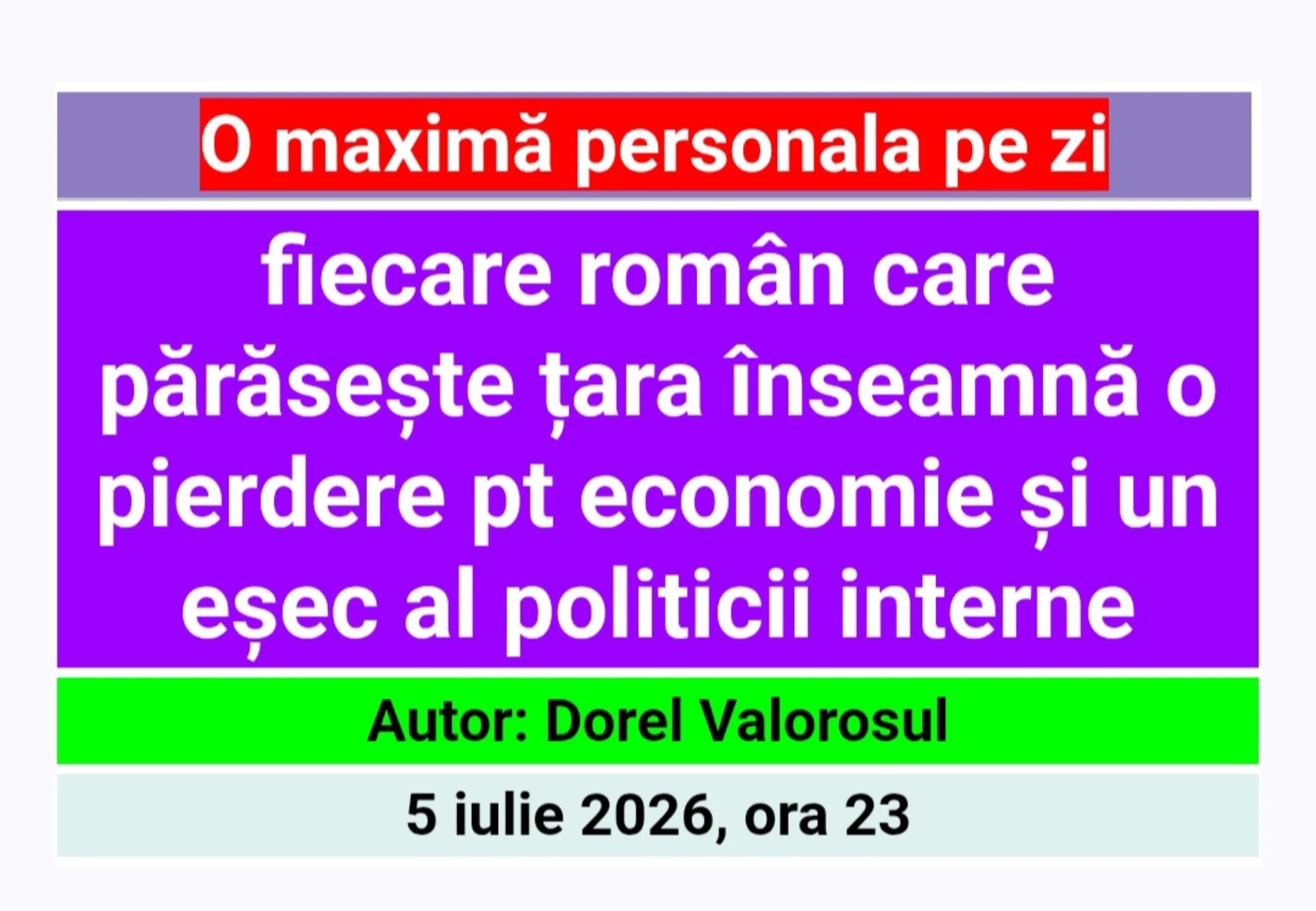 @Dorel Valorosul de Romania