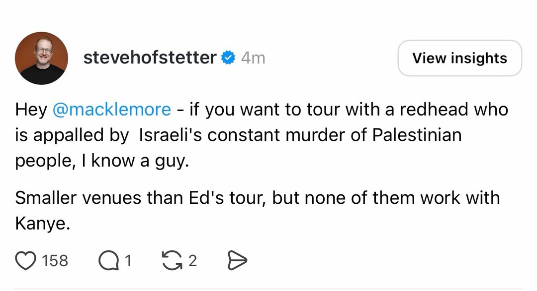 @Steve Hofstetter