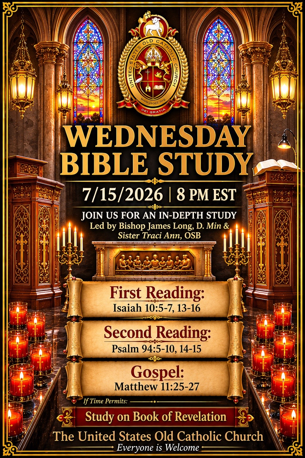 @Bishop James Long, D. Min.