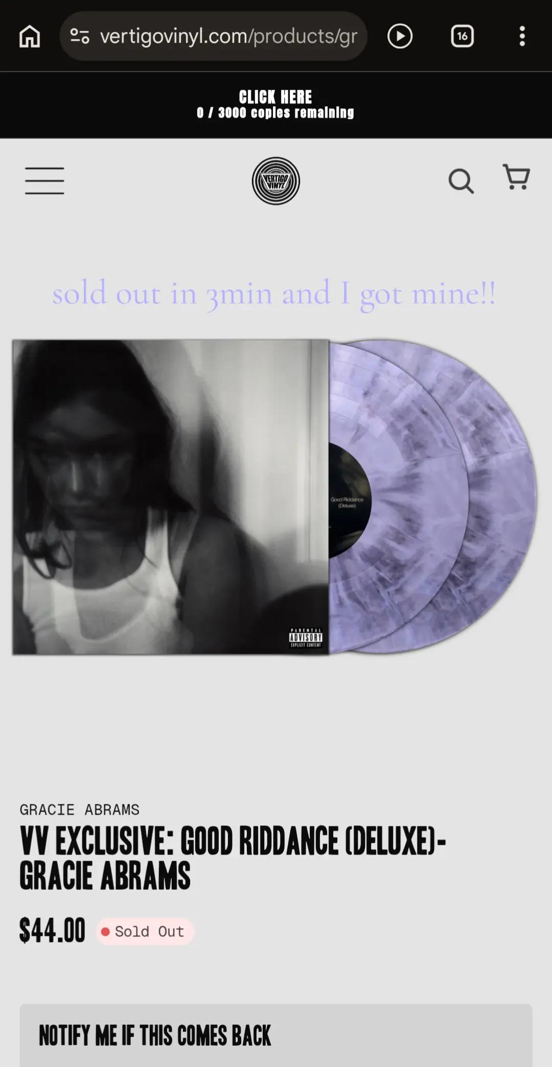 @Chrissy || Vinyl Collector 🎶✨