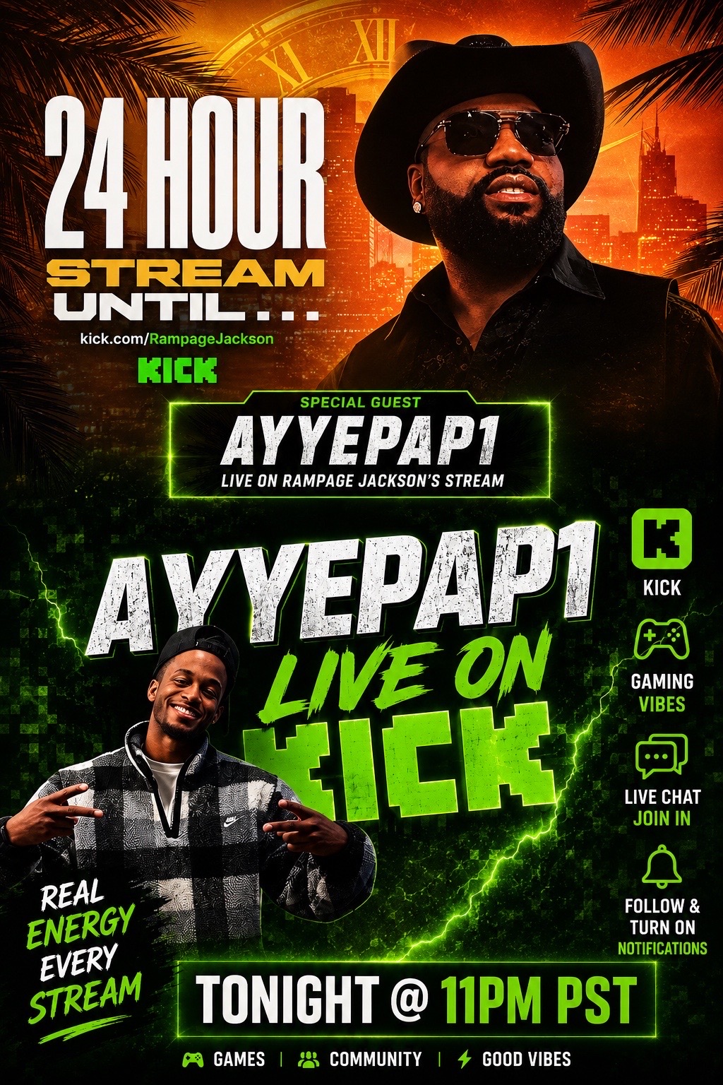 @Stamaur &ldquo;Ayye Pap&rdquo; Mitchell