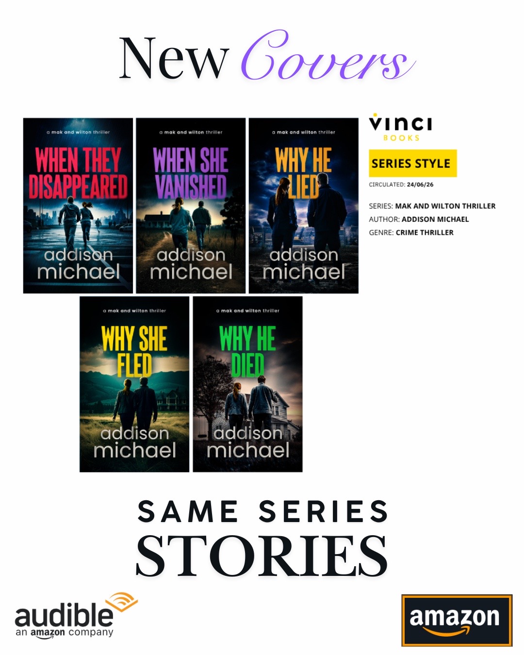 @Addison Michael Thriller Books