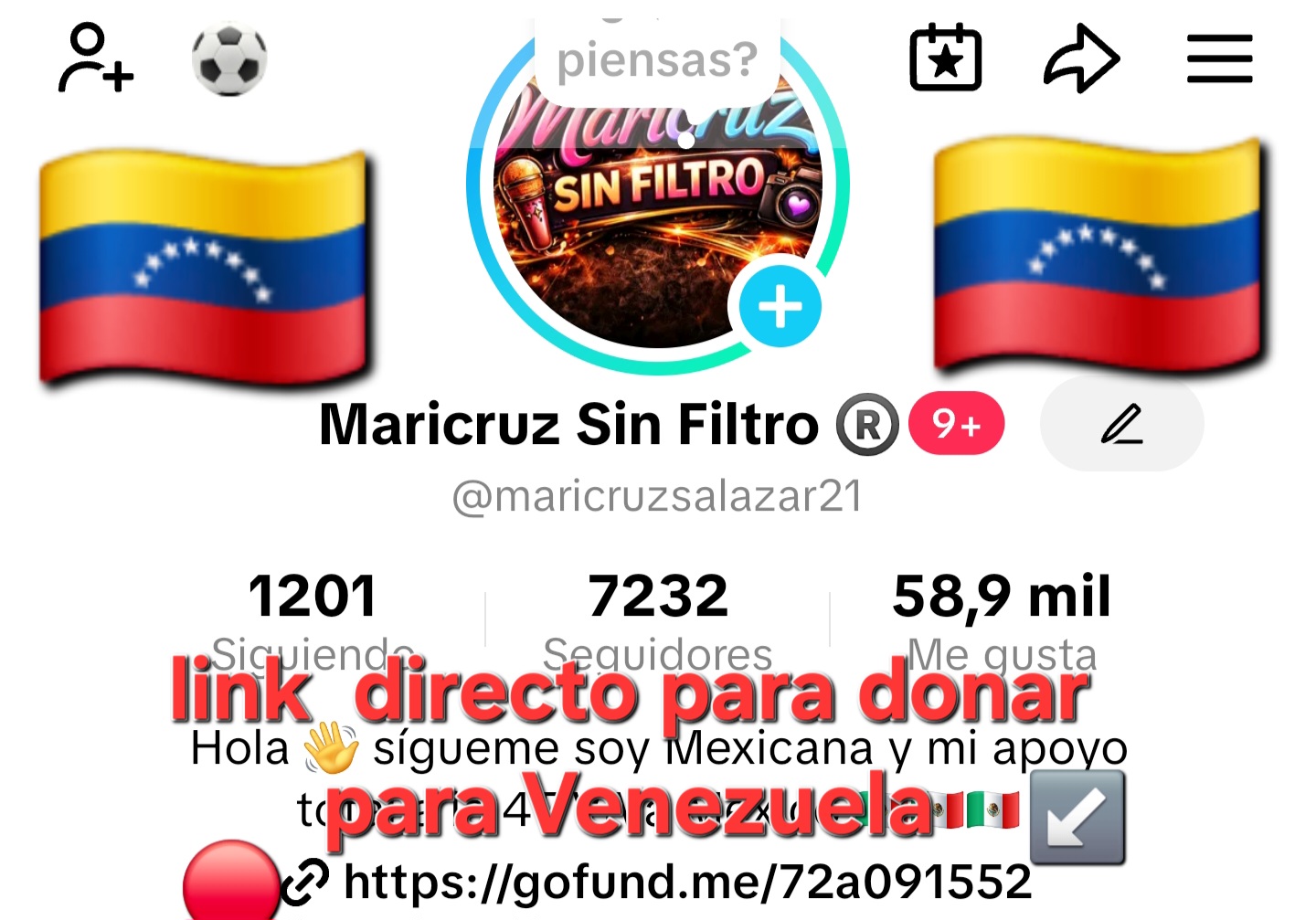 @Maricruz Sin Filtro ®️