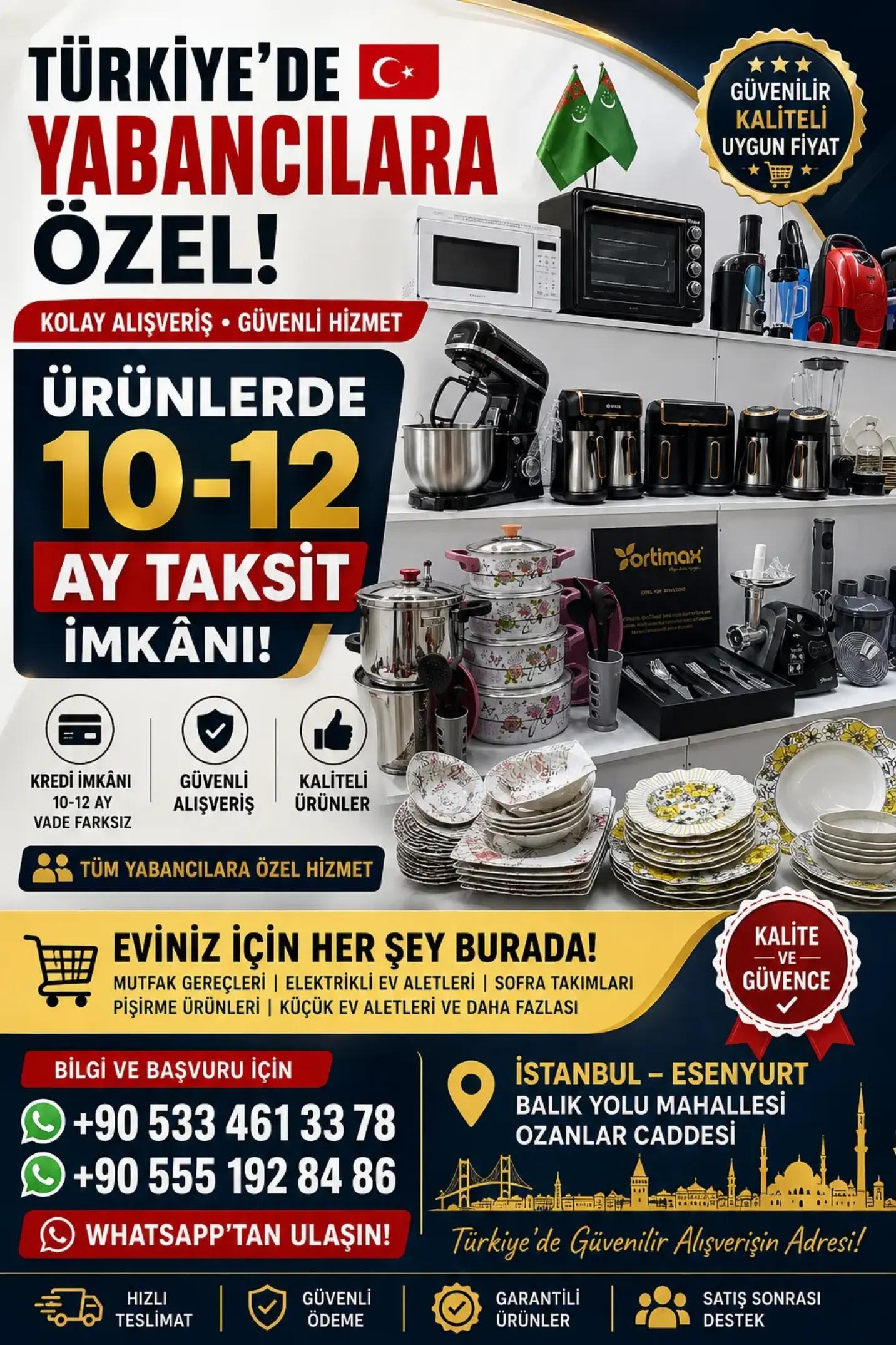 @T&uuml;m yabancılara 10 aya kridiye