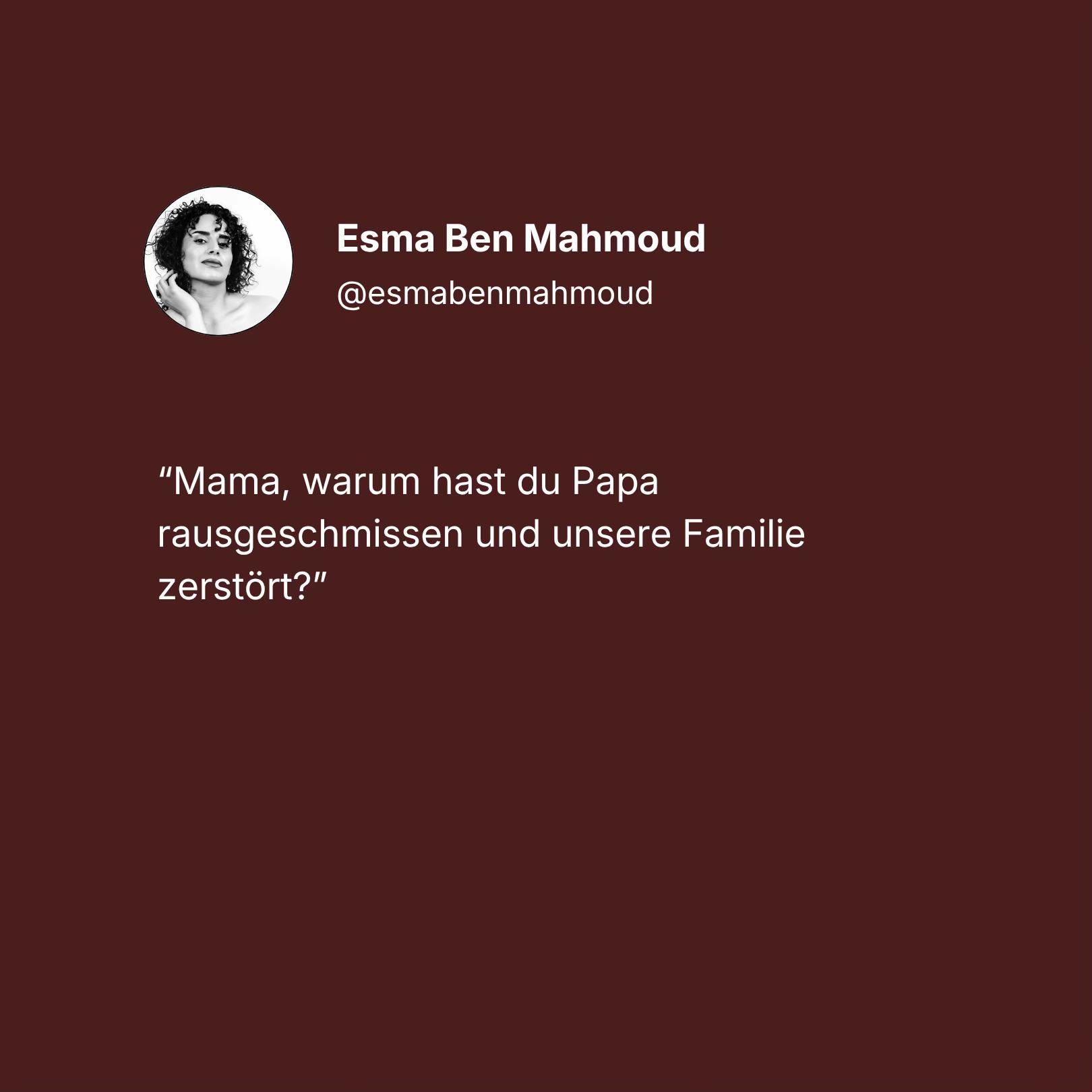 @Esma | Narzissmus & Freiheit