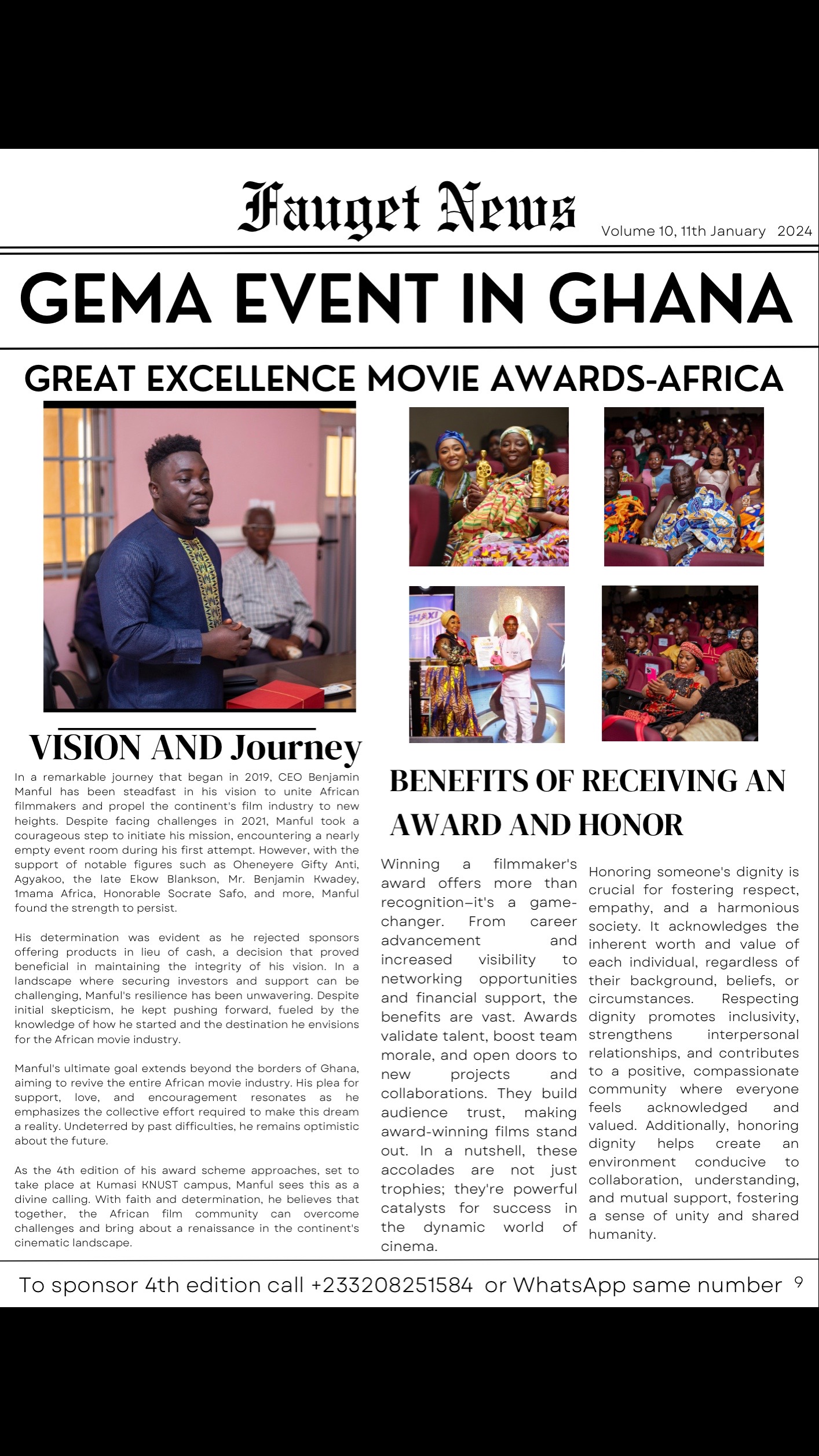 @Great excellence movie awards