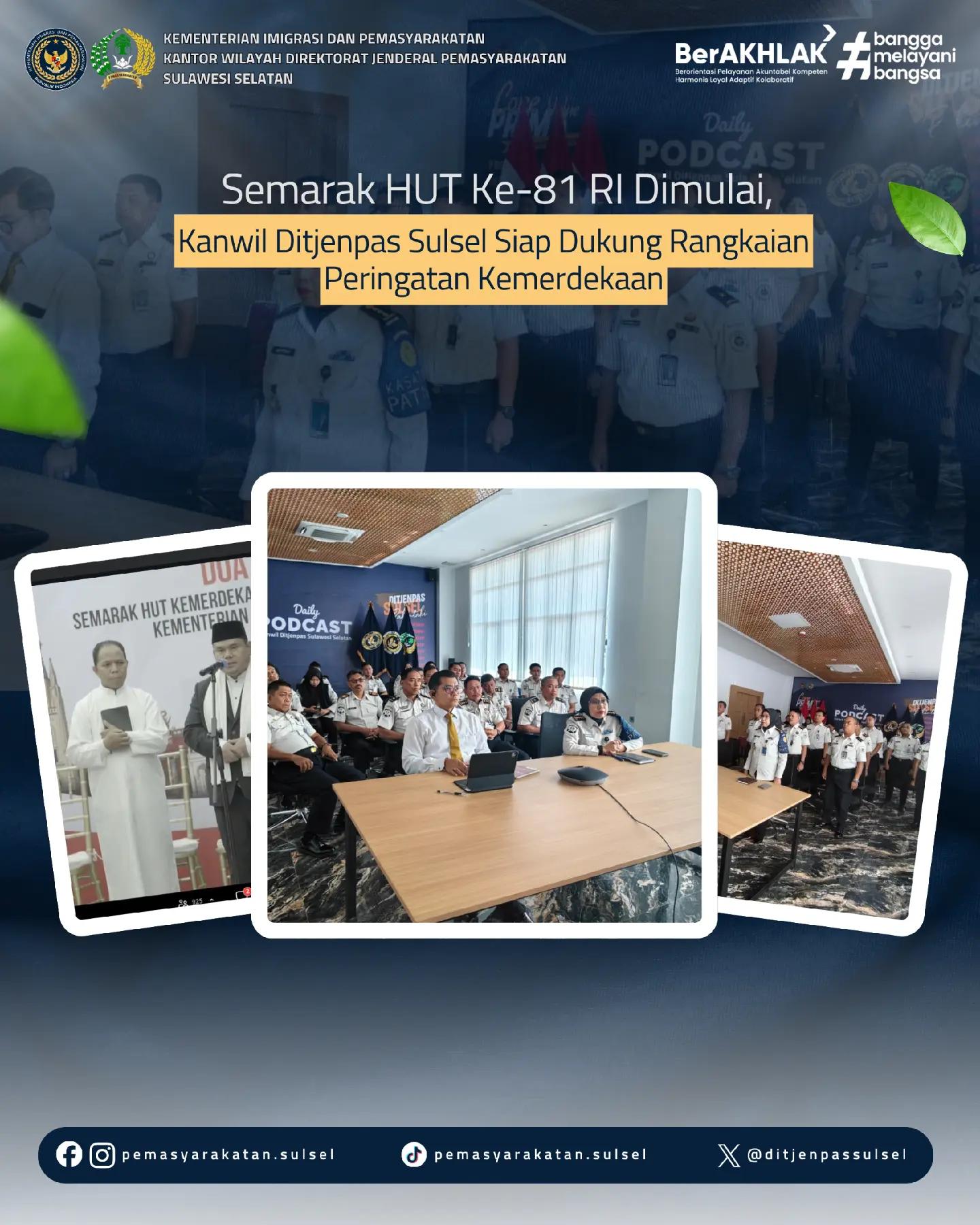 @Kanwil Ditjenpas Sulsel
