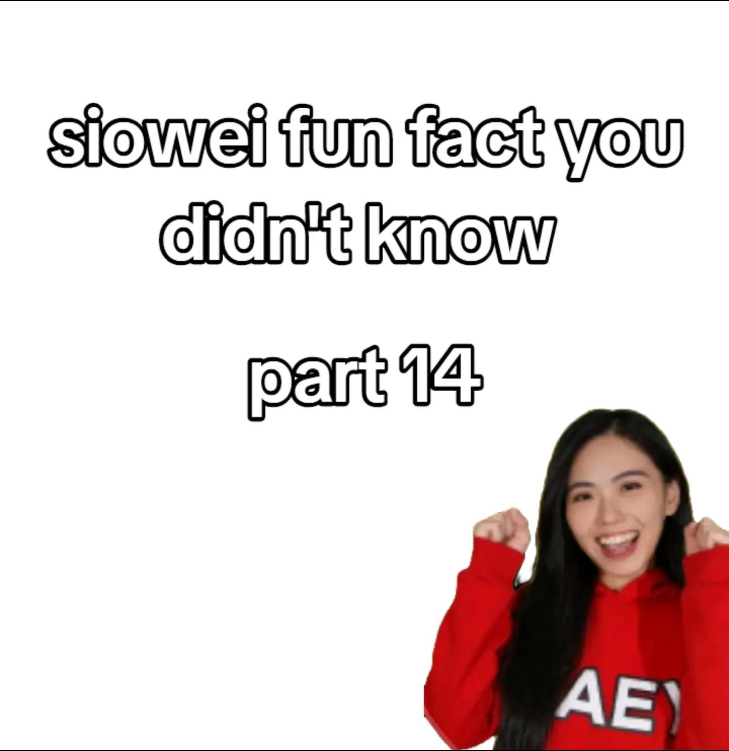 @siowei fact and meme