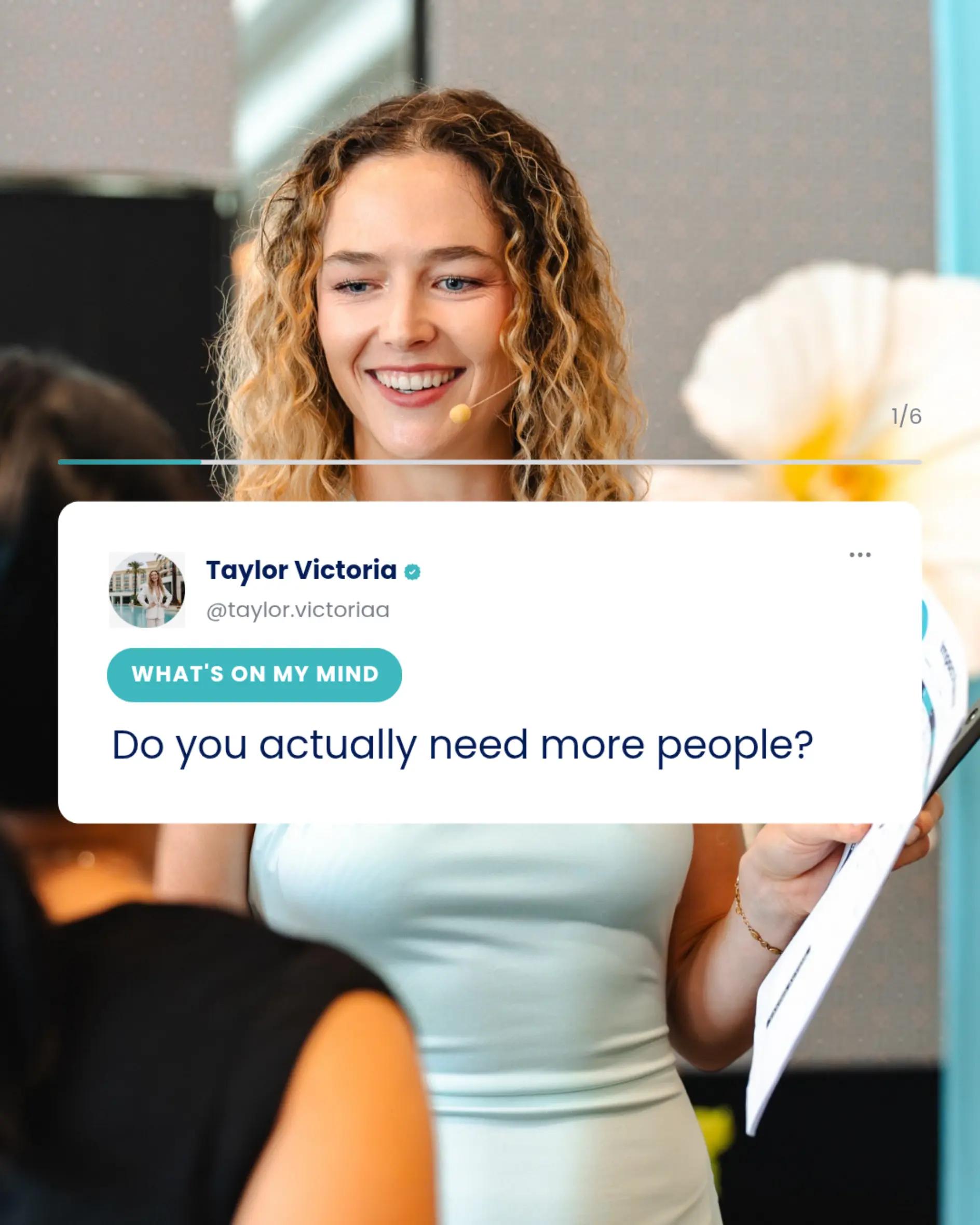 @Taylor Victoria