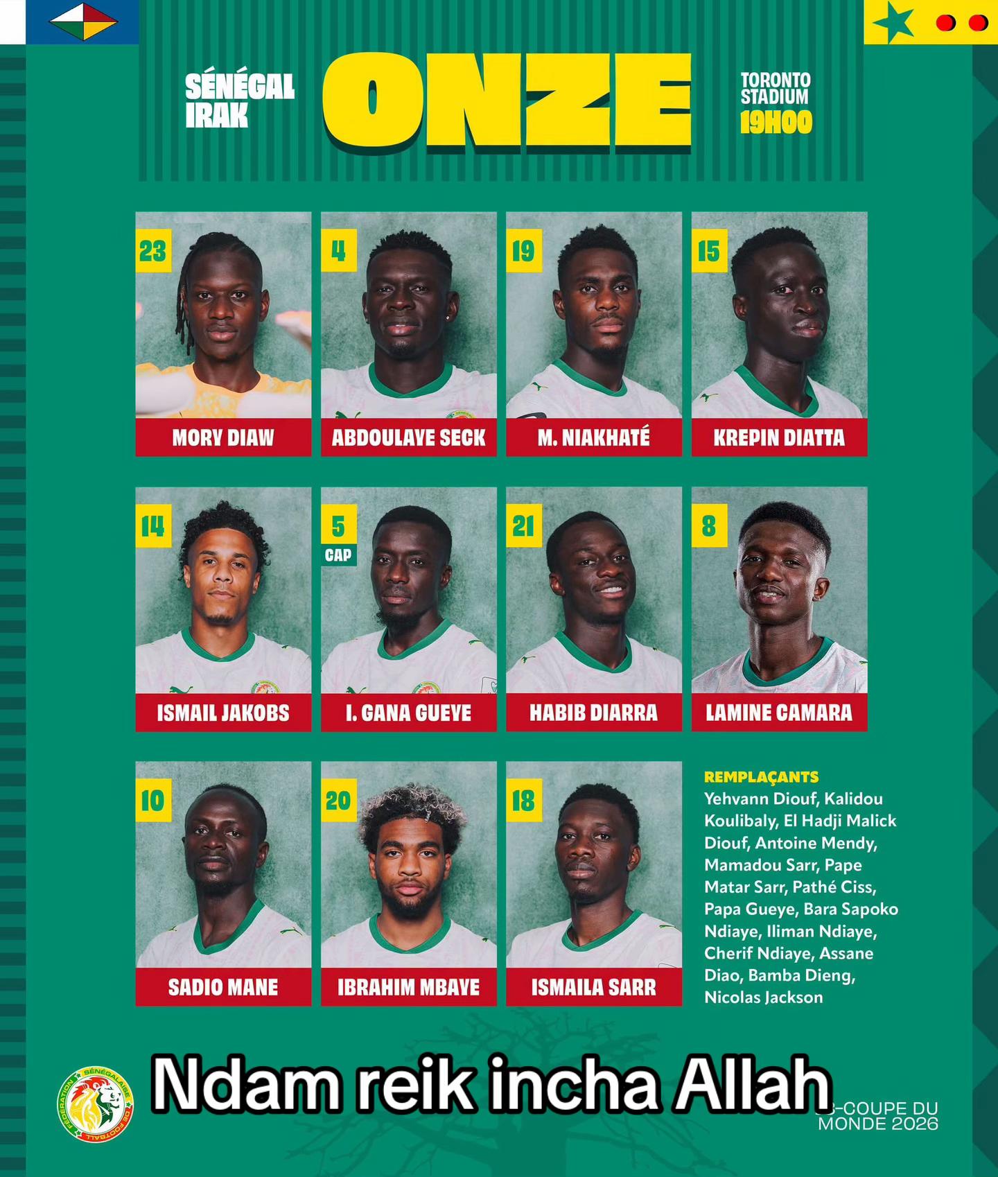 @Pape Mamadou Ndong