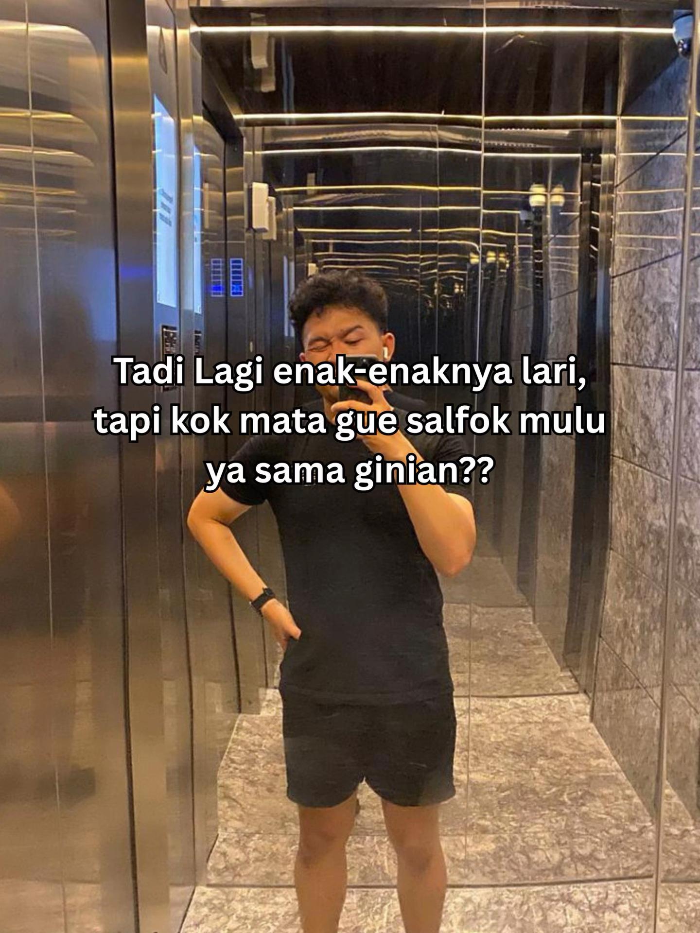 @si apip | tukang lari