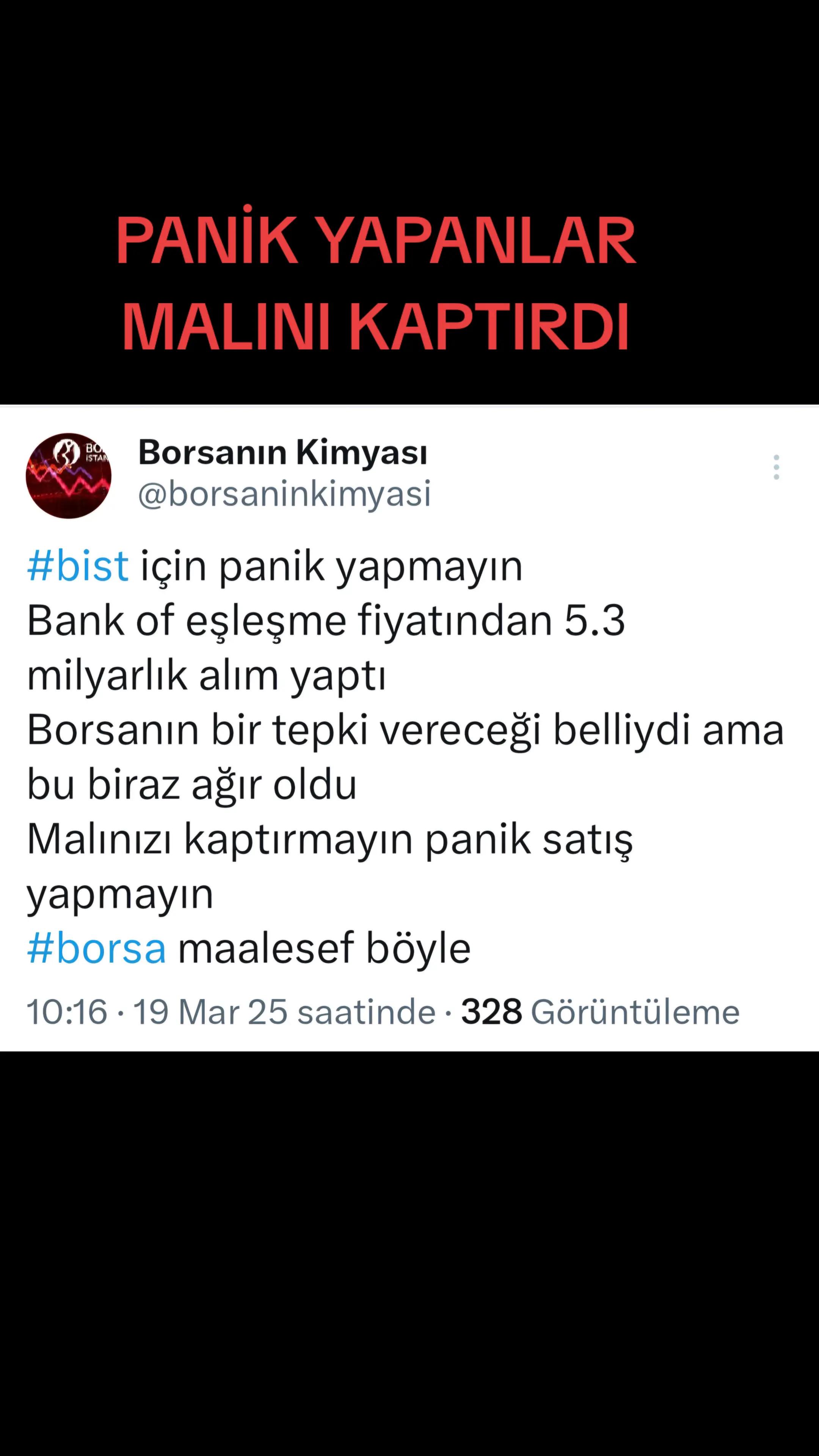 @Borsanın Kimyası